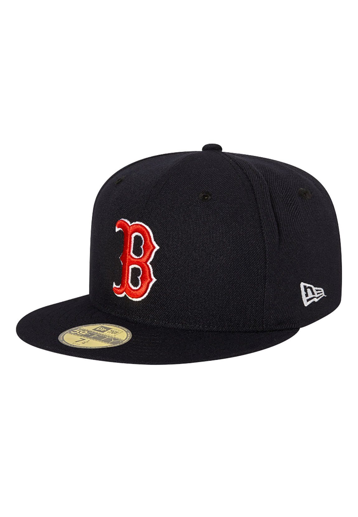 Fitted Era BOSTON New Era Fitted Dunkelblau Authentics New Cap 59Fifty Rot Cap SOX RED