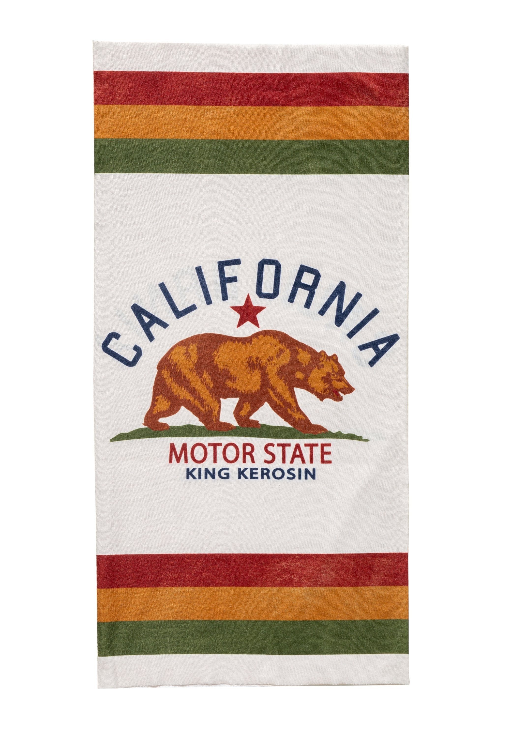 KingKerosin Halstuch California Motor State, im Retro-Look