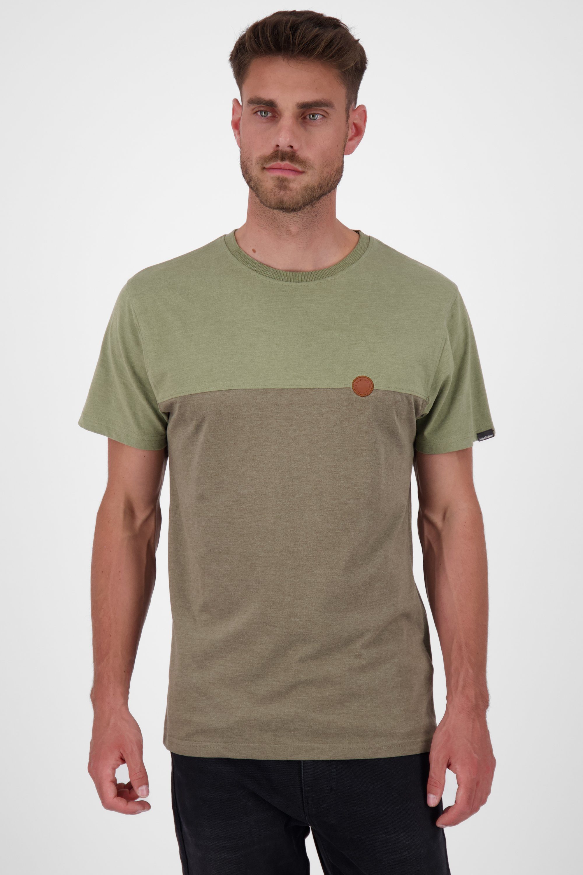 Alife Kickin Shirt & T-Shirt LeoAK T-Shirt A stone Herren