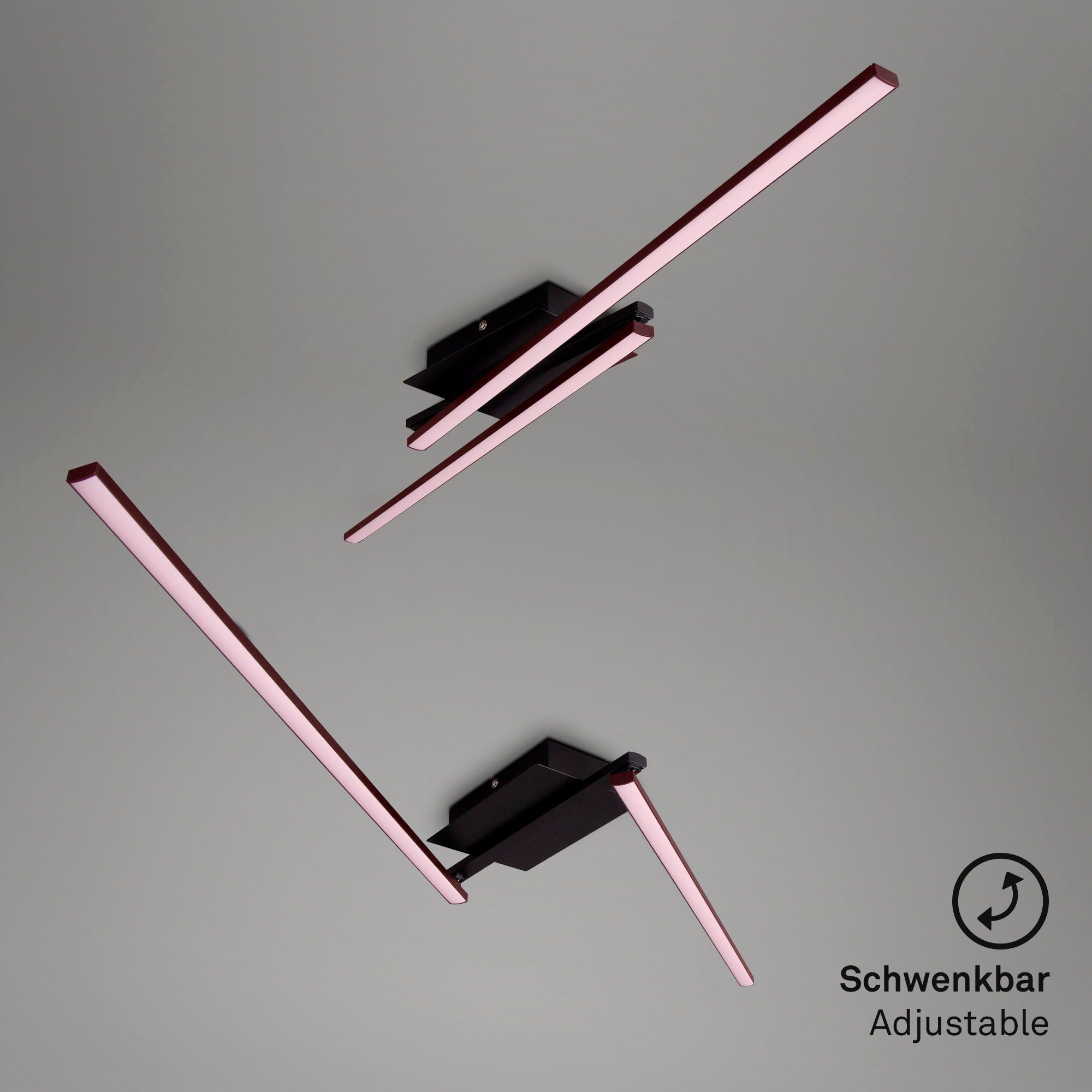 Briloner Leuchten Deckenleuchte Deckenleuchte STAFF, LED günstig online kaufen