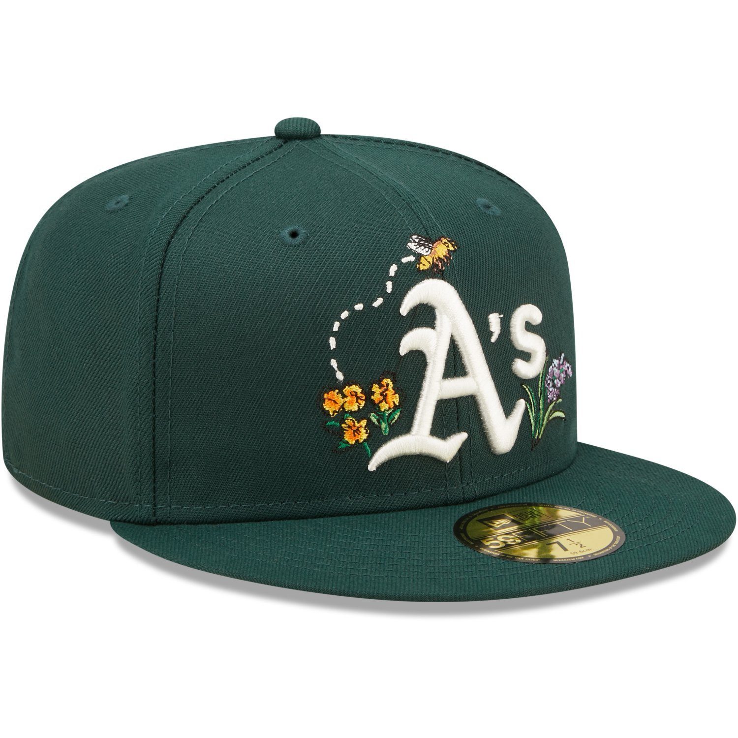 FLORAL 59Fifty New Cap Fitted WATER Athletics Oakland Era