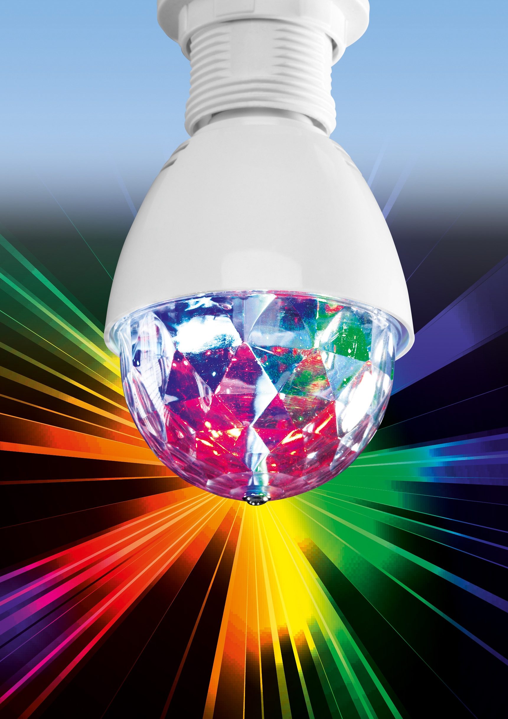 LED-Partyleuchte DISCO DELUXE von der Marke EASYMAXX