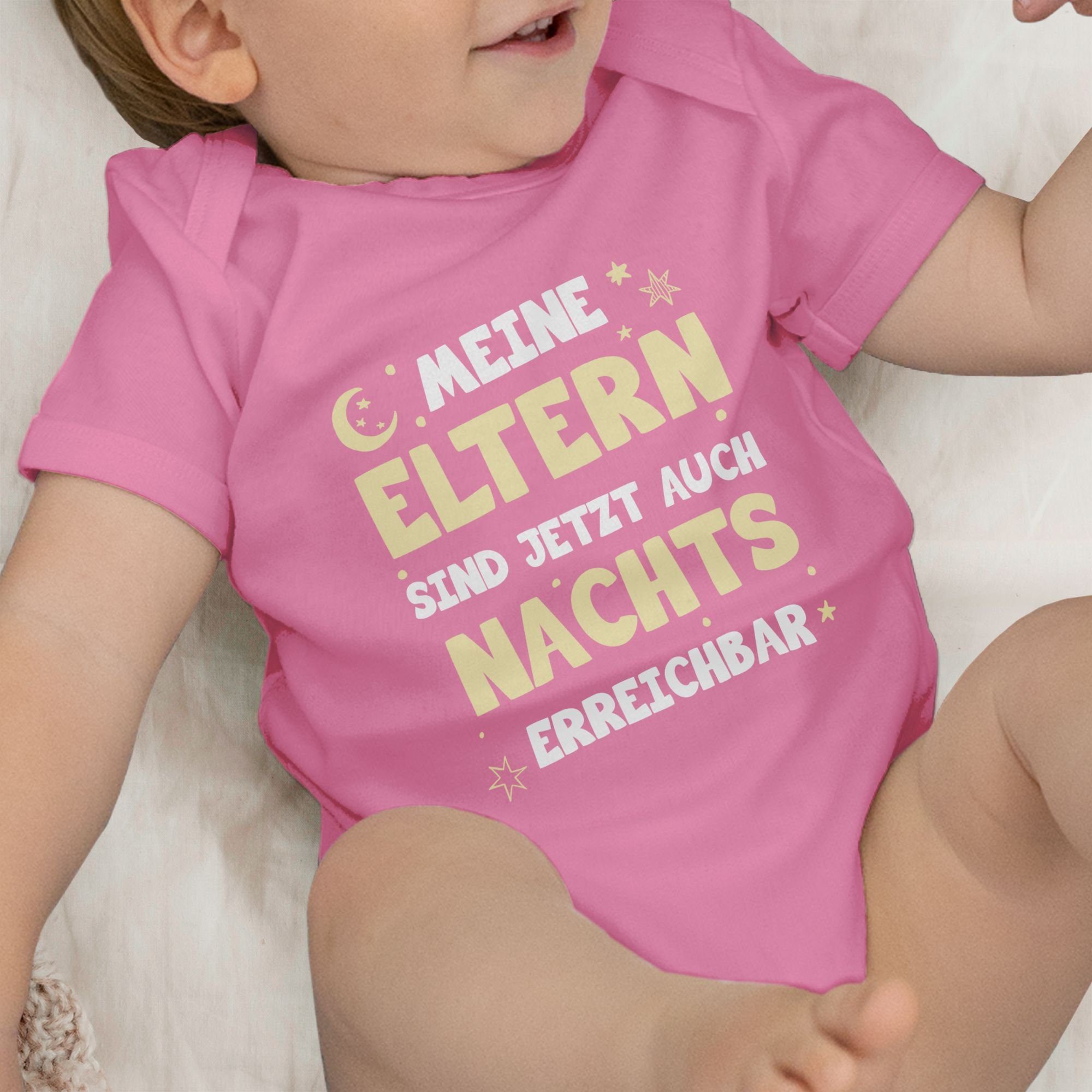 Baby nachts Shirtracer Pink sind Shirtbody jetzt Sprüche auch Meine 1 erreichbar Eltern