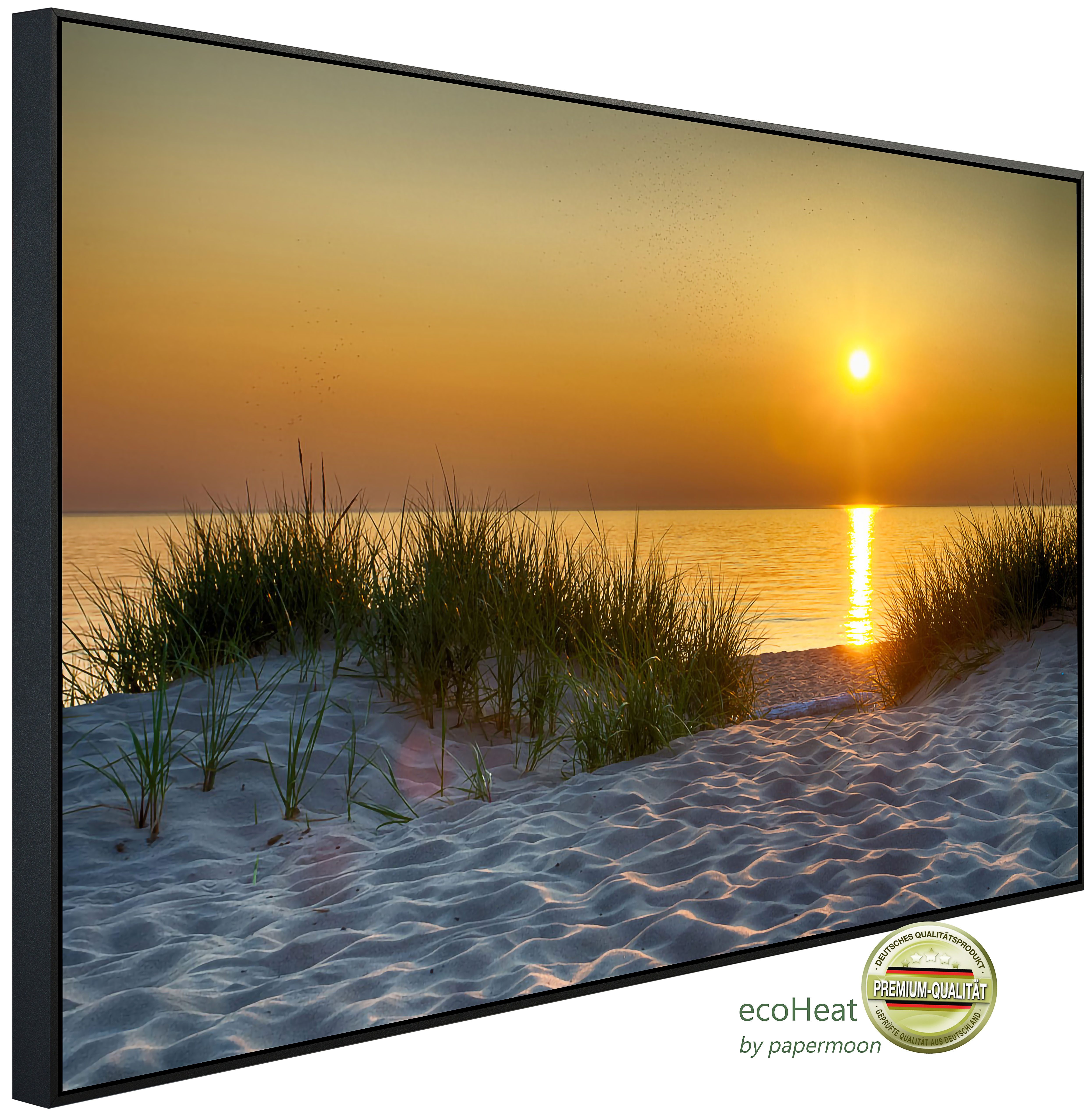 Papermoon Infrarotheizung INFRAROT-BILD-HEIZUNG, Dunes Lake Michigan, TÜV-Rheinland/GS zertifiziert, angenehme Strahlungswärme