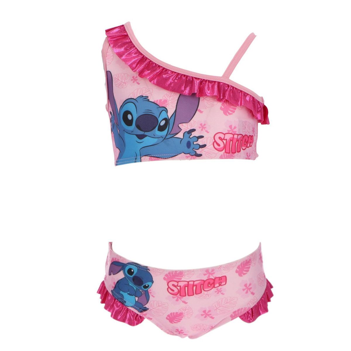 Textiel Trade B.V. Balconette-Bikini Lilo & Stitch Kinder Bikini Zweiteiliger Badeanzug Mädchen