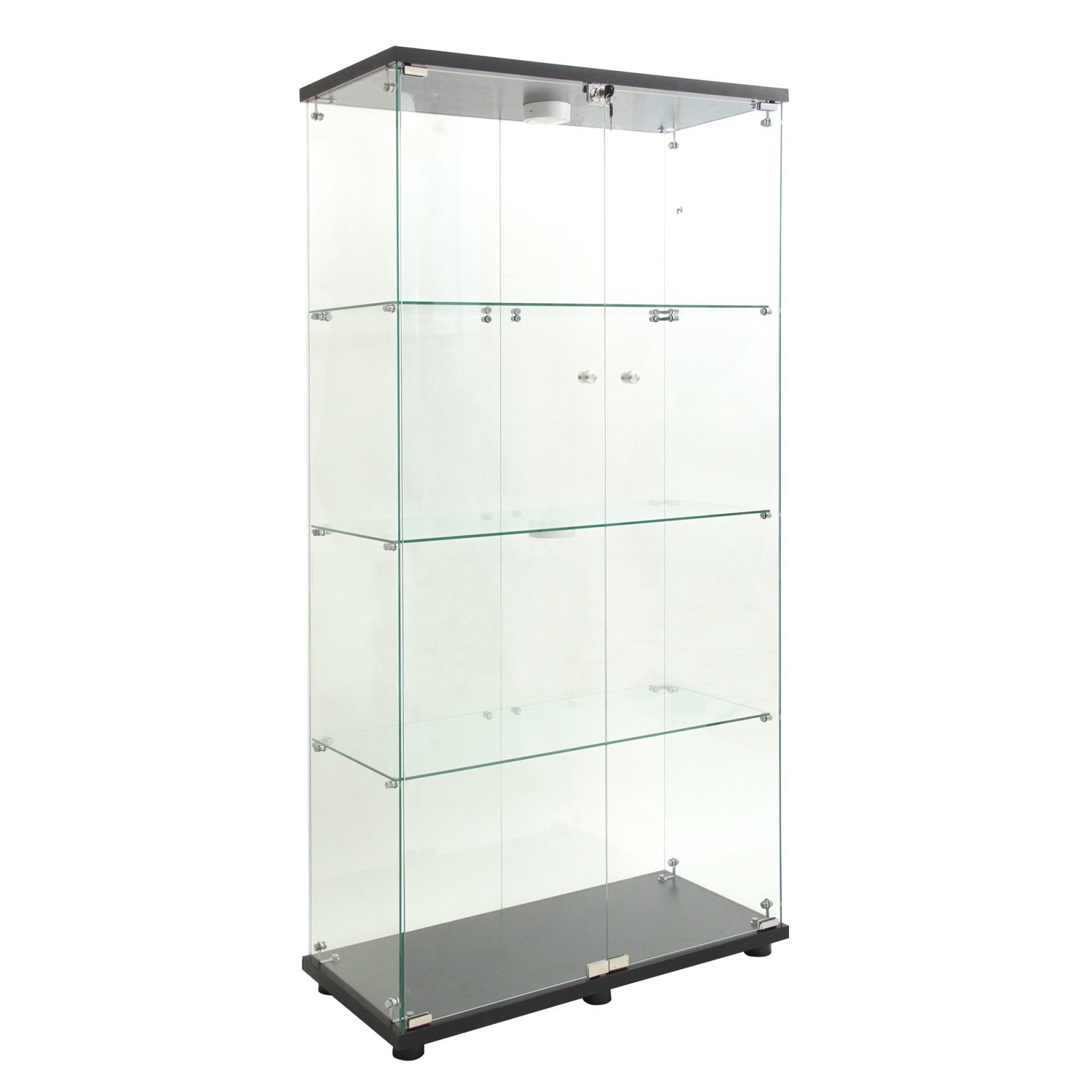 Furnishings Home Glasvitrine Vitrine Doppeltür Hoch günstig online kaufen