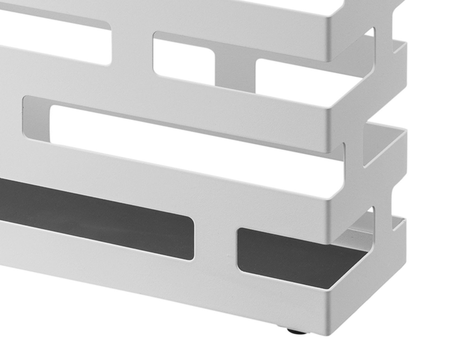 Yamazaki Schirmständer Brick rechteckig schmal Metall für Regenschirm Regenschirmständer, Schirmhalter, Regenschirmhalter, aus Metall, modern, 30x43x10cm