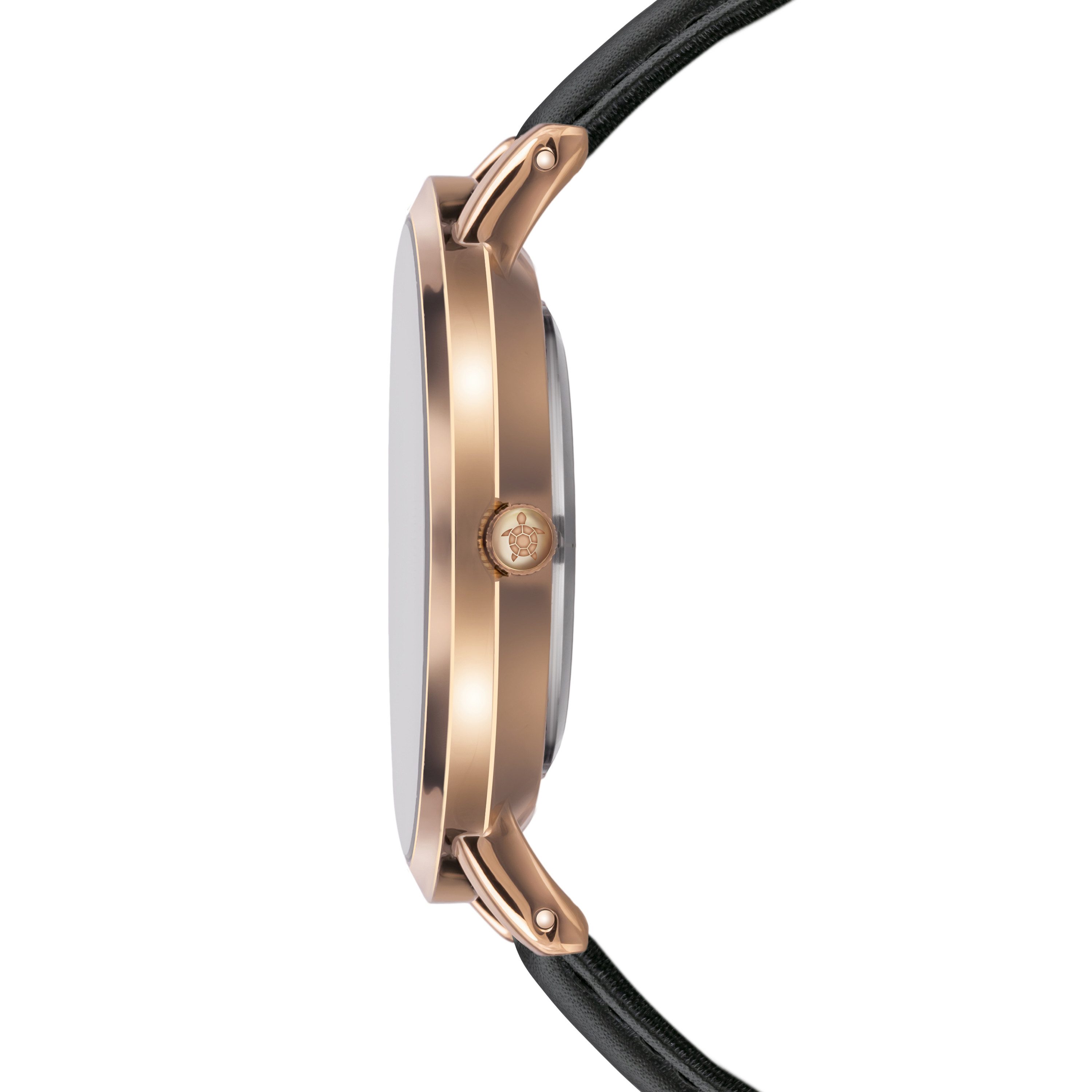 AMELIA PARKER Quarzuhr AA3-S028R Midnight Moon Black Leather
