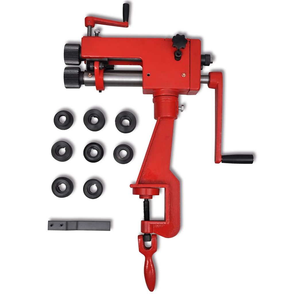 vidaXL Bördelgerät Manuelle Sickenmaschine, B: 48 cm, L: 11 cm