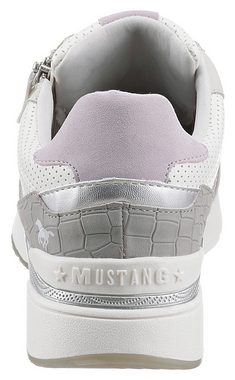 Mustang Shoes Wedgesneaker mit seitlichem Reißverschluss