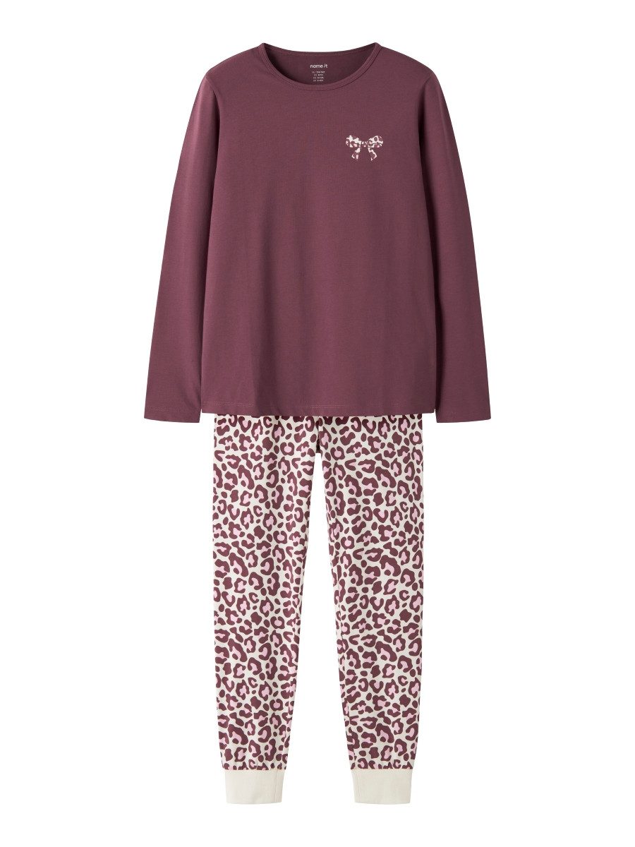 Name It Schlafanzug NKFNIGHTSET LEO (Set, 2 tlg., Oberteil und Hose) Geschenkidee