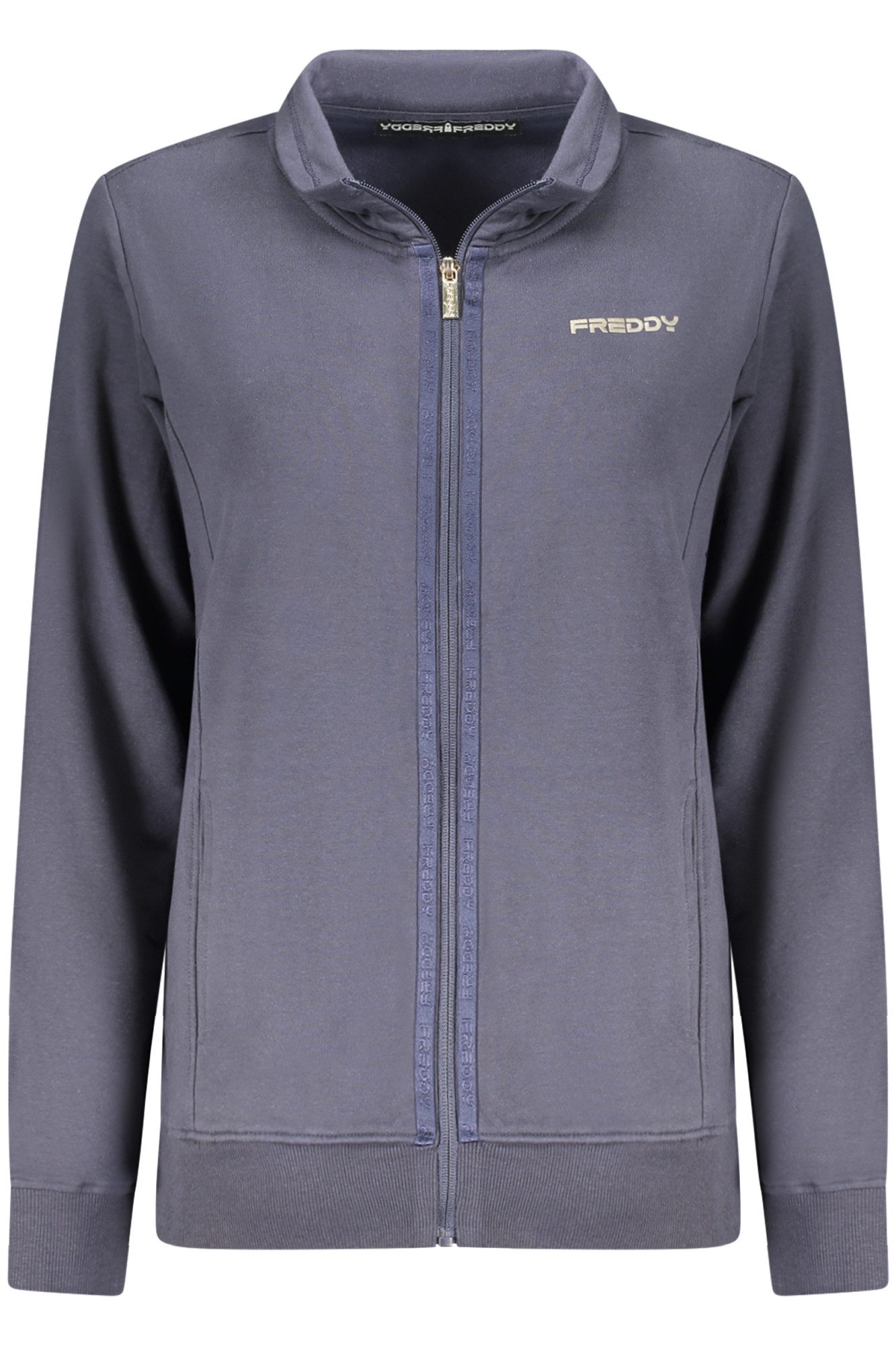 Freddy Sweatshirt Gefüttertes Damen Sweatshirt mit Reißverschluss