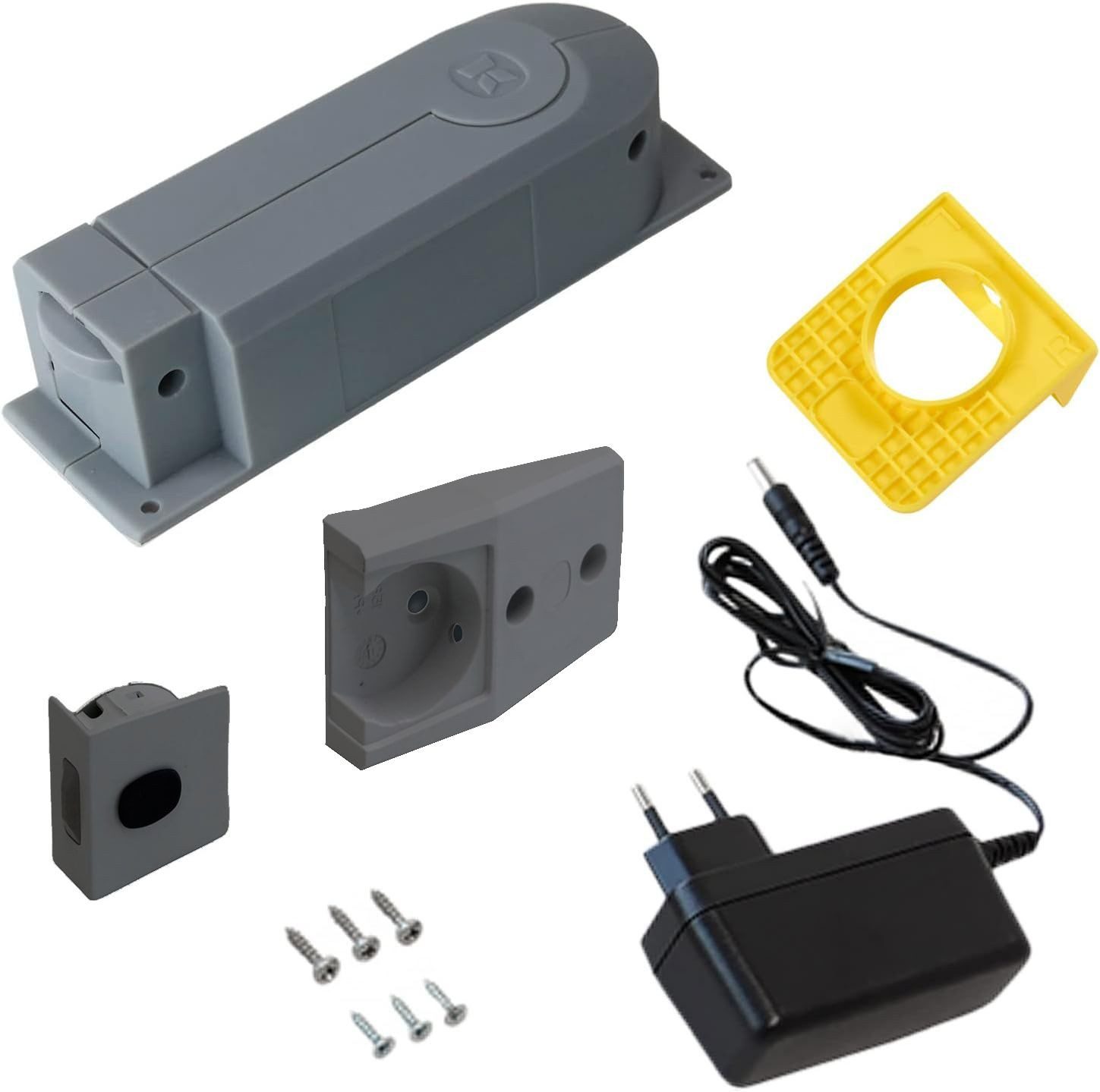Kesseböhmer Möbelbeschlag elektronische Öffnungsunterstützung eTouch+ DISPENSA VVS-x, CONVOY Centro/Premio Apothekerauszug Funkschalter anthrazit