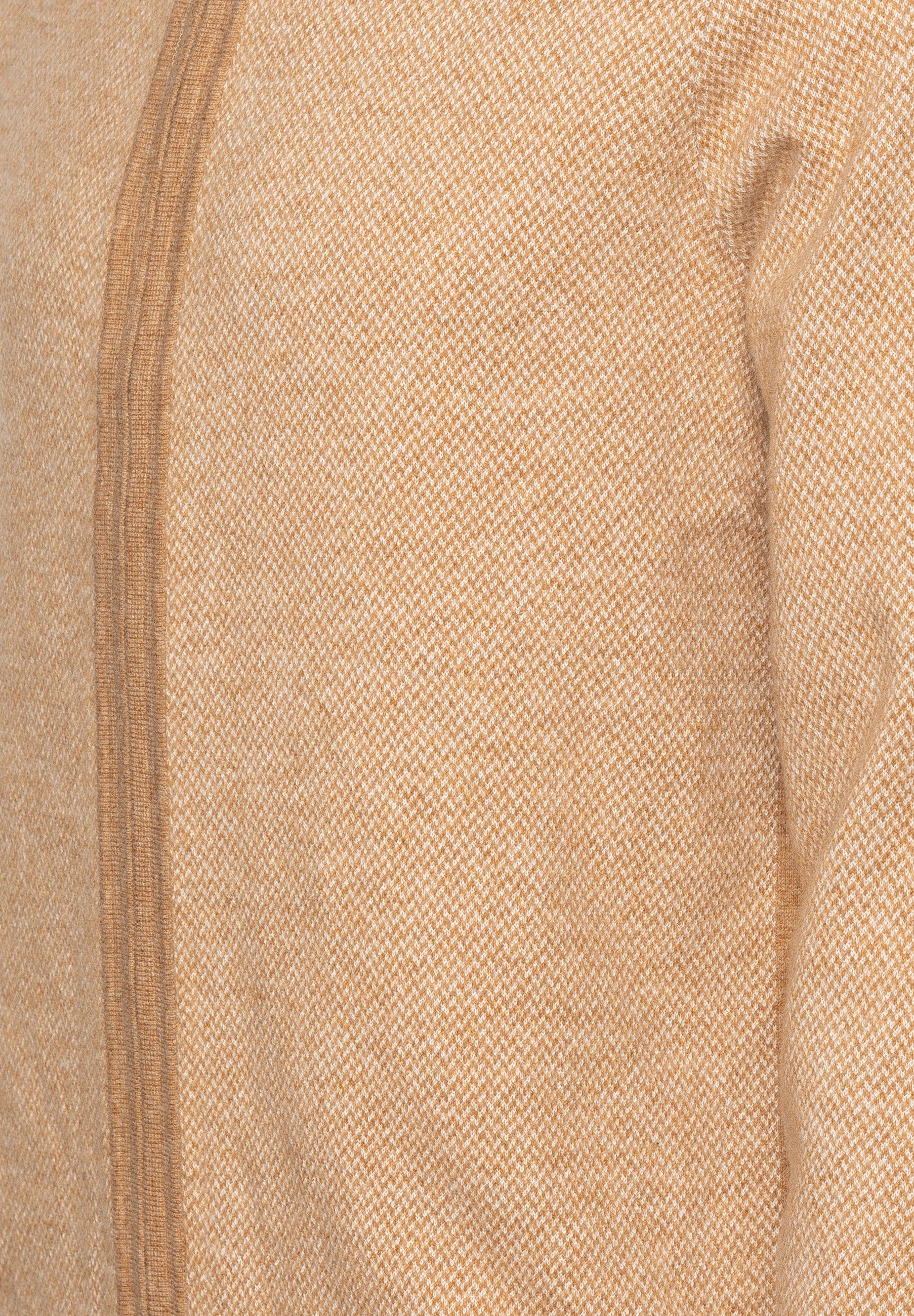 BOSS Strickjacke aus Schurwoll-Mix mit Baumwolle (1-tlg) günstig online kaufen