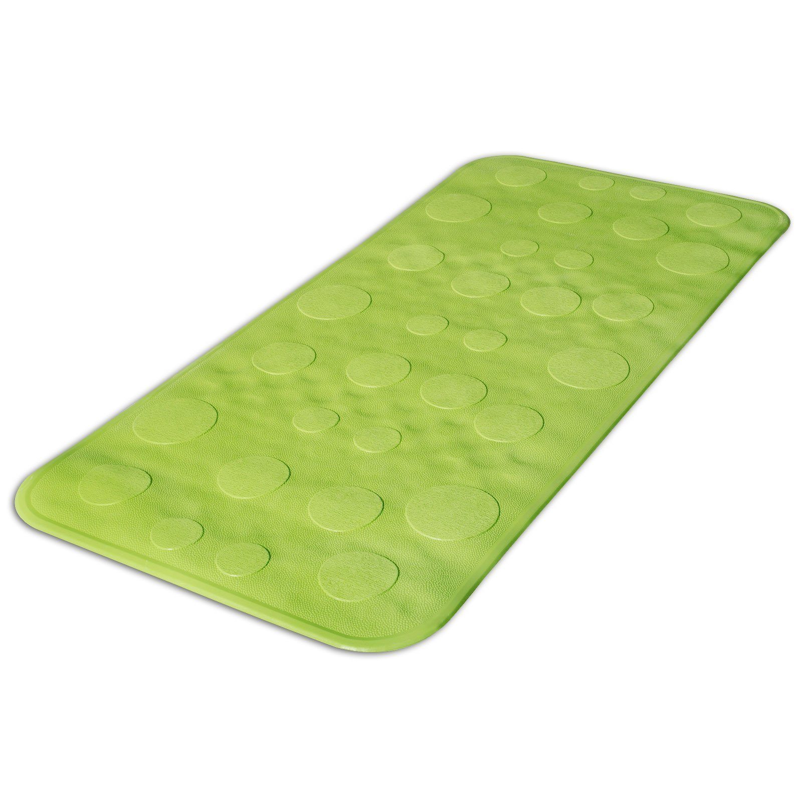 casa pura Wanneneinlage Victoria, Badewannenmatte erhältlich in 3 Größen, Antirutschmatte, B: 35 cm, L: 75 cm, Saugknöpfe zur Fixierung