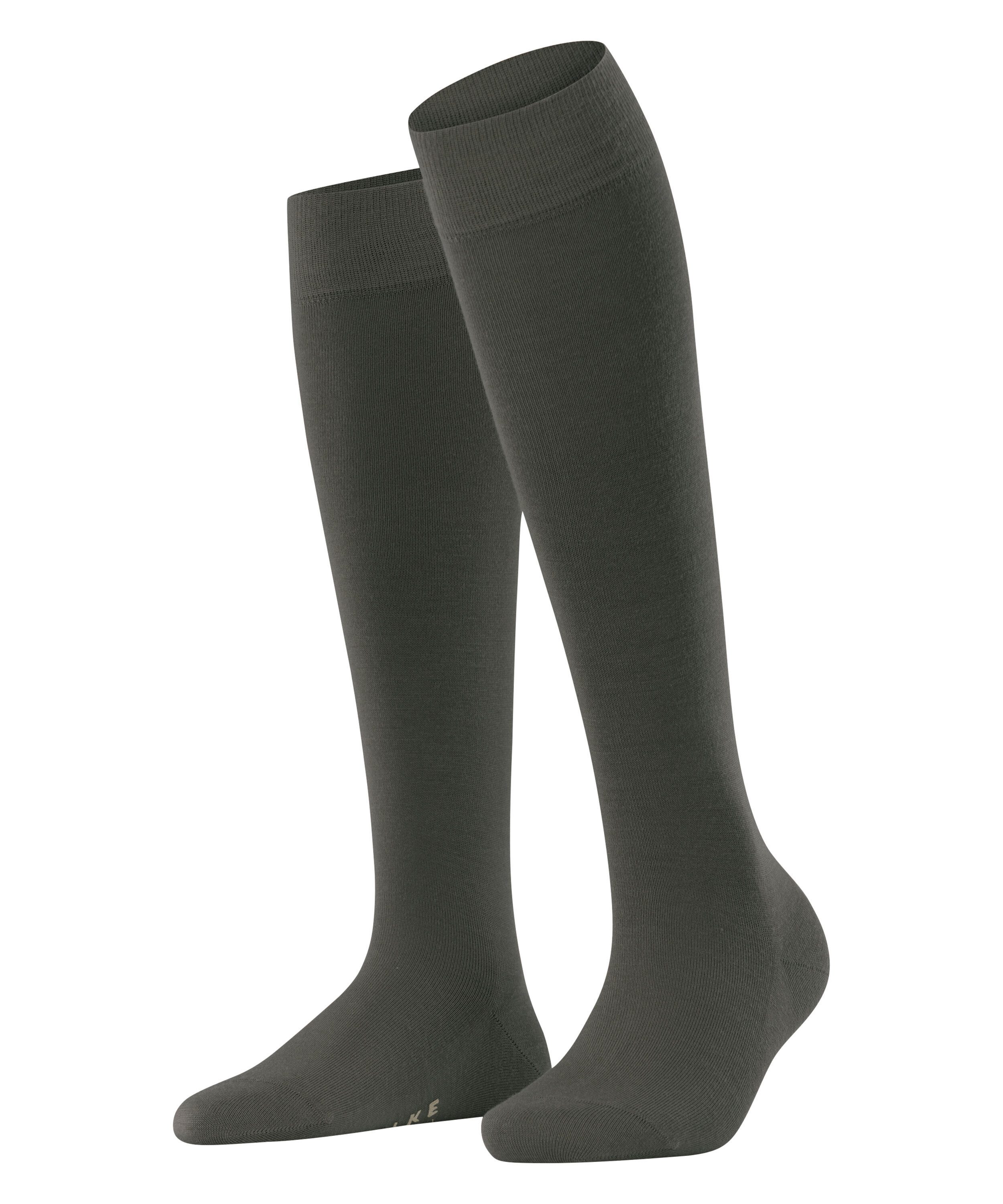 FALKE Kniestrümpfe Softmerino mit wärmender Merinowolle, atmungsaktiv, klimaregulierend
