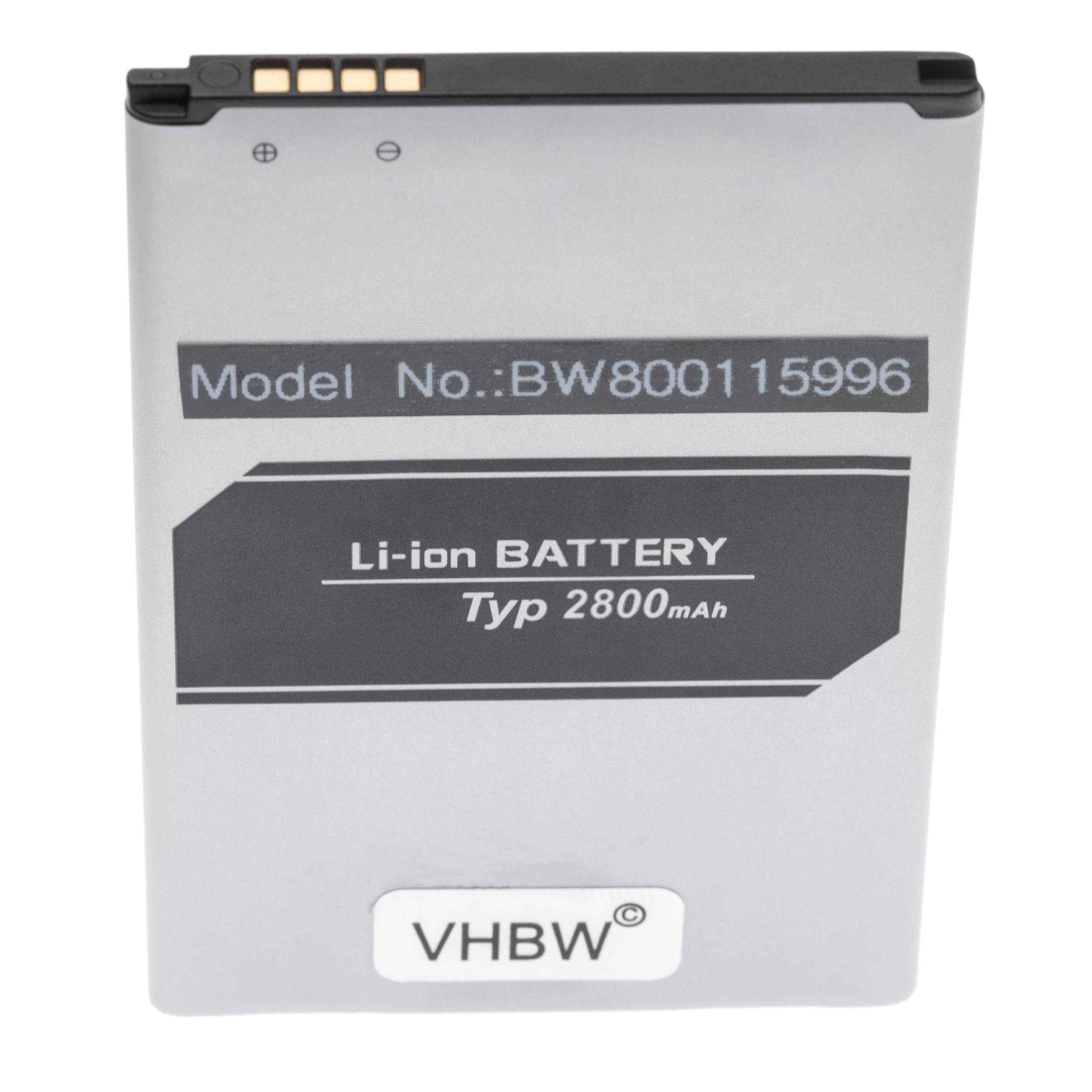 vhbw Ersatz für LG BL-46G1F für Smartphone-Akku Li-Ion 2200 mAh (3,85 V)