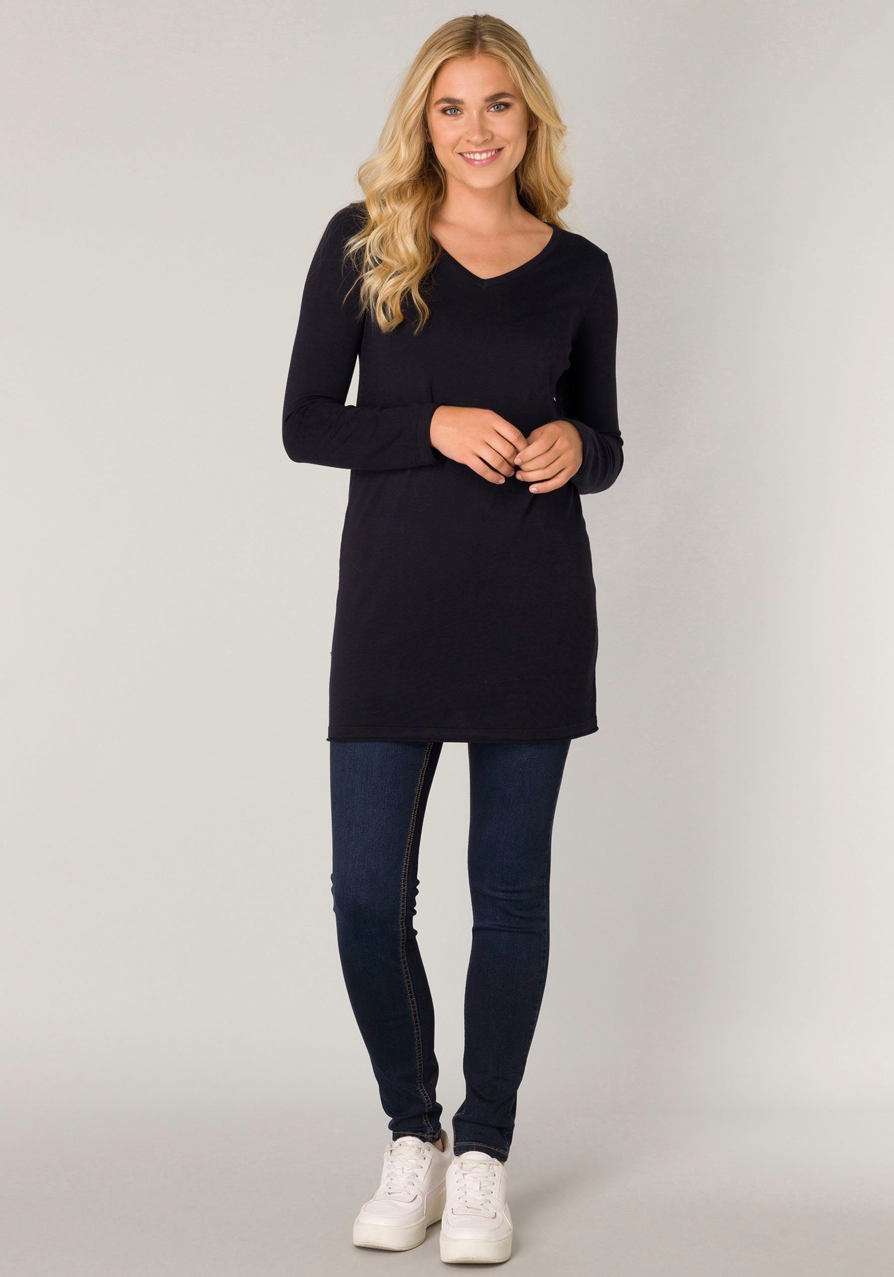 Base Level Longpullover BAS-YOLA-LONG-PULLOVER günstig online kaufen