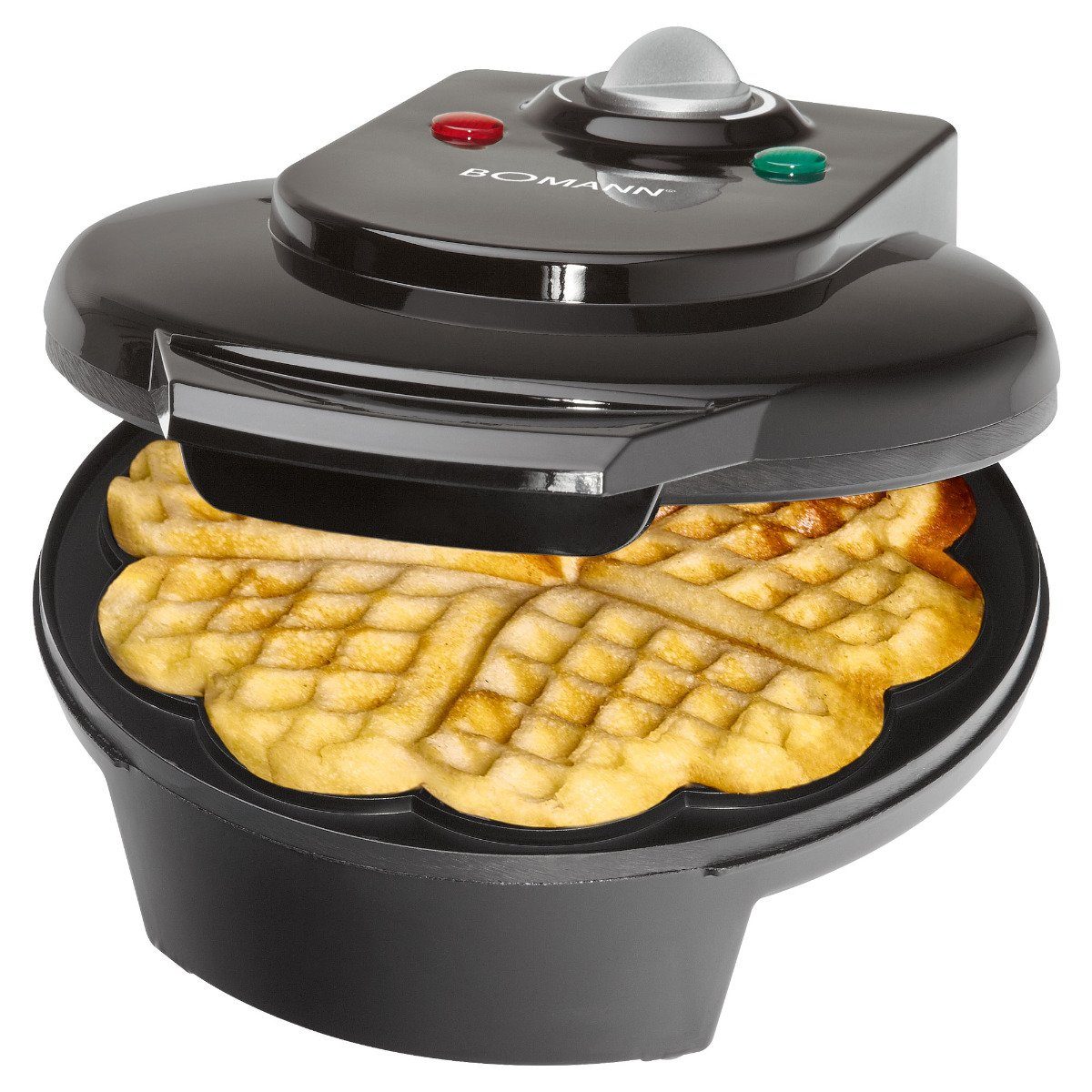 WA BOMANN CB 5018 Waffeleisen schwarz