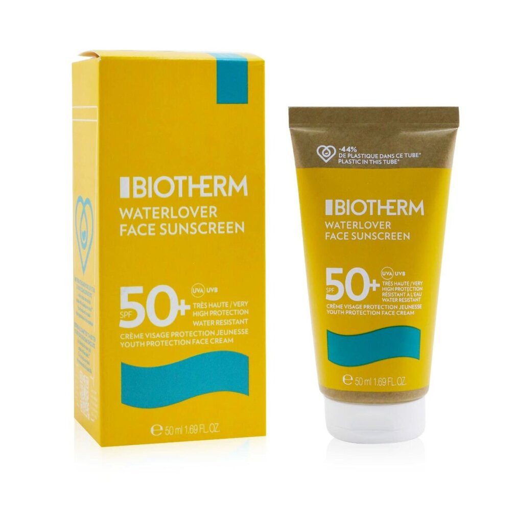 BIOTHERM Sonnenschutzcreme SUN WATERLOVER antiaging SPF50