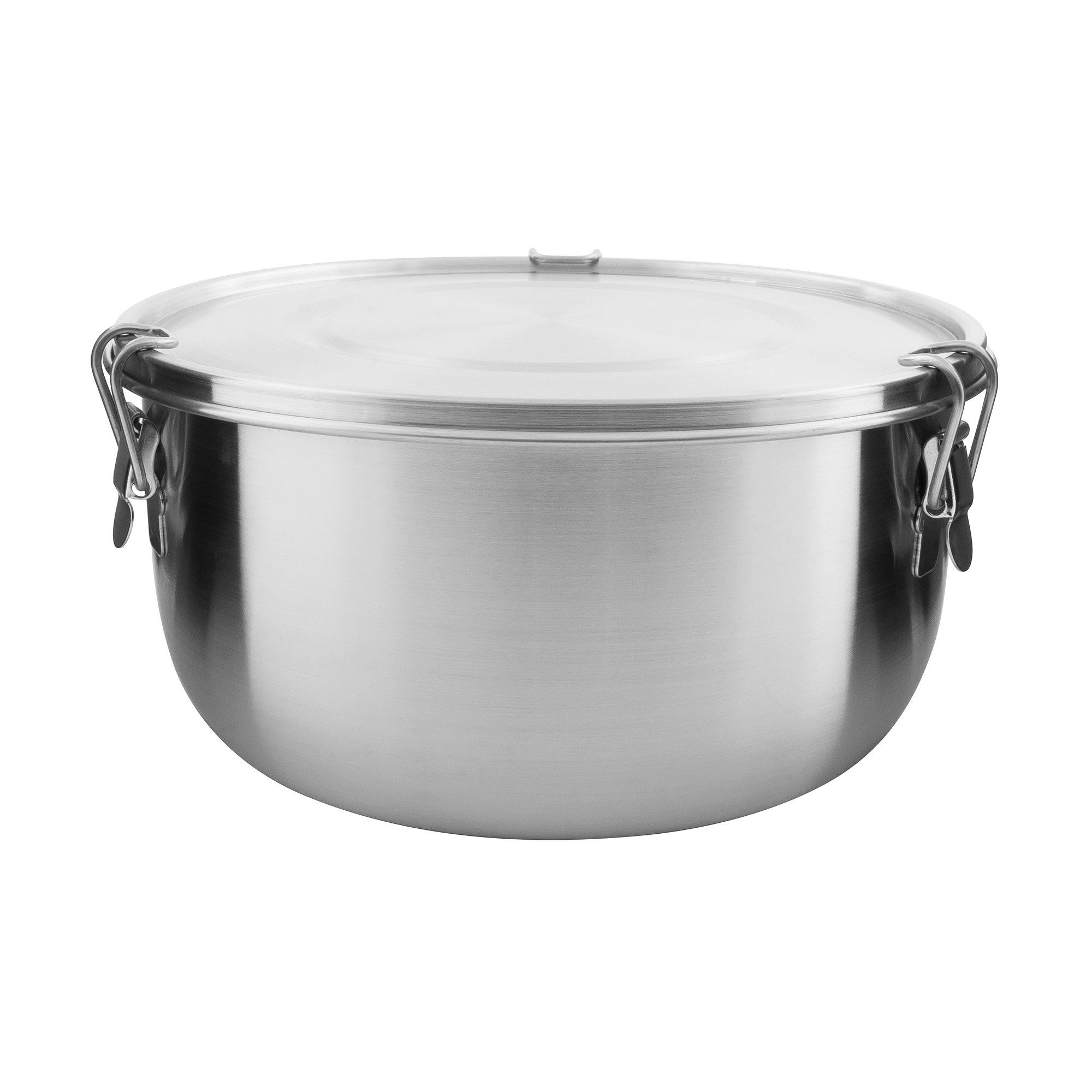 TATONKA® Schüssel Foodcontainer 2,0l Edelstahlschüssel, Edelstahl 18/8
