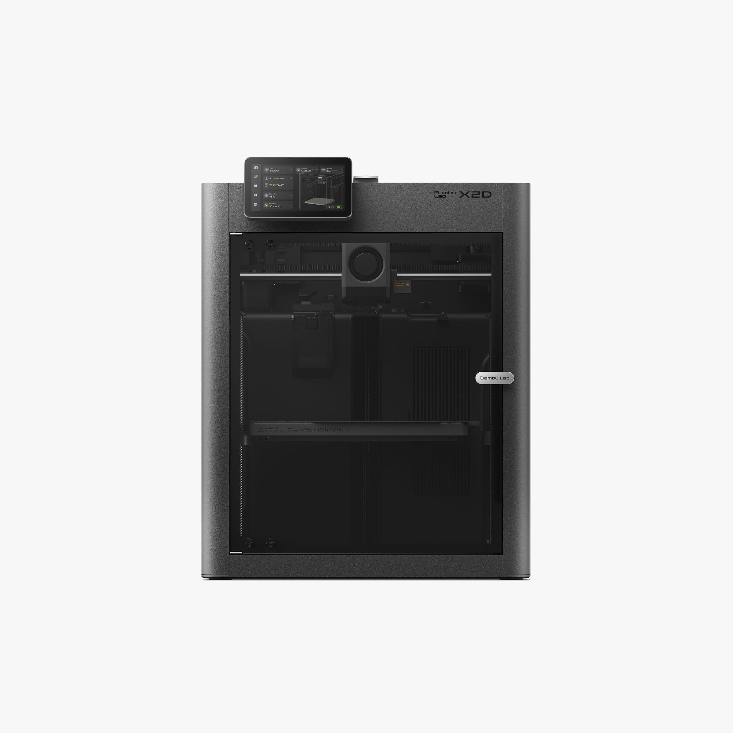Bambu Lab 3D-Drucker Bambu Lab X2D 3D Drucker, Mechanisches Dual-Nozzle-System für schnellen, sauberen Druck