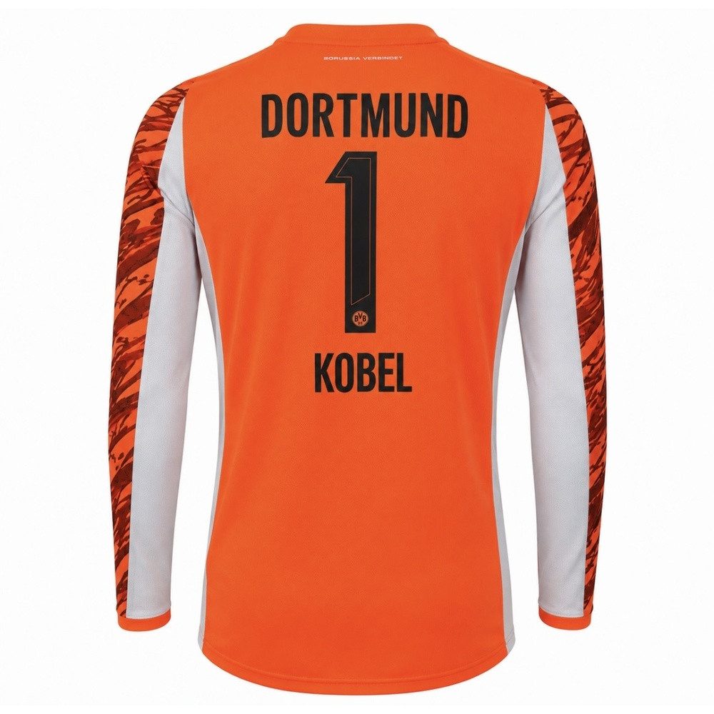 PUMA Fußballtrikot BVB Kobel rot