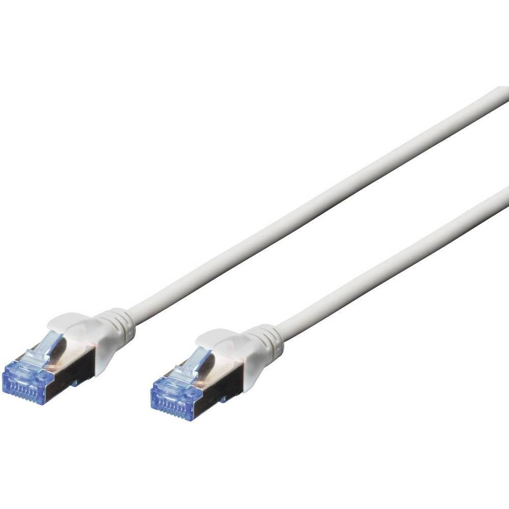 Digitus Professional CAT 5e SF-UTP Patchkabel, AWG 26/7, LAN-Kabel, (10.00 cm) | Stromversorgungskabel