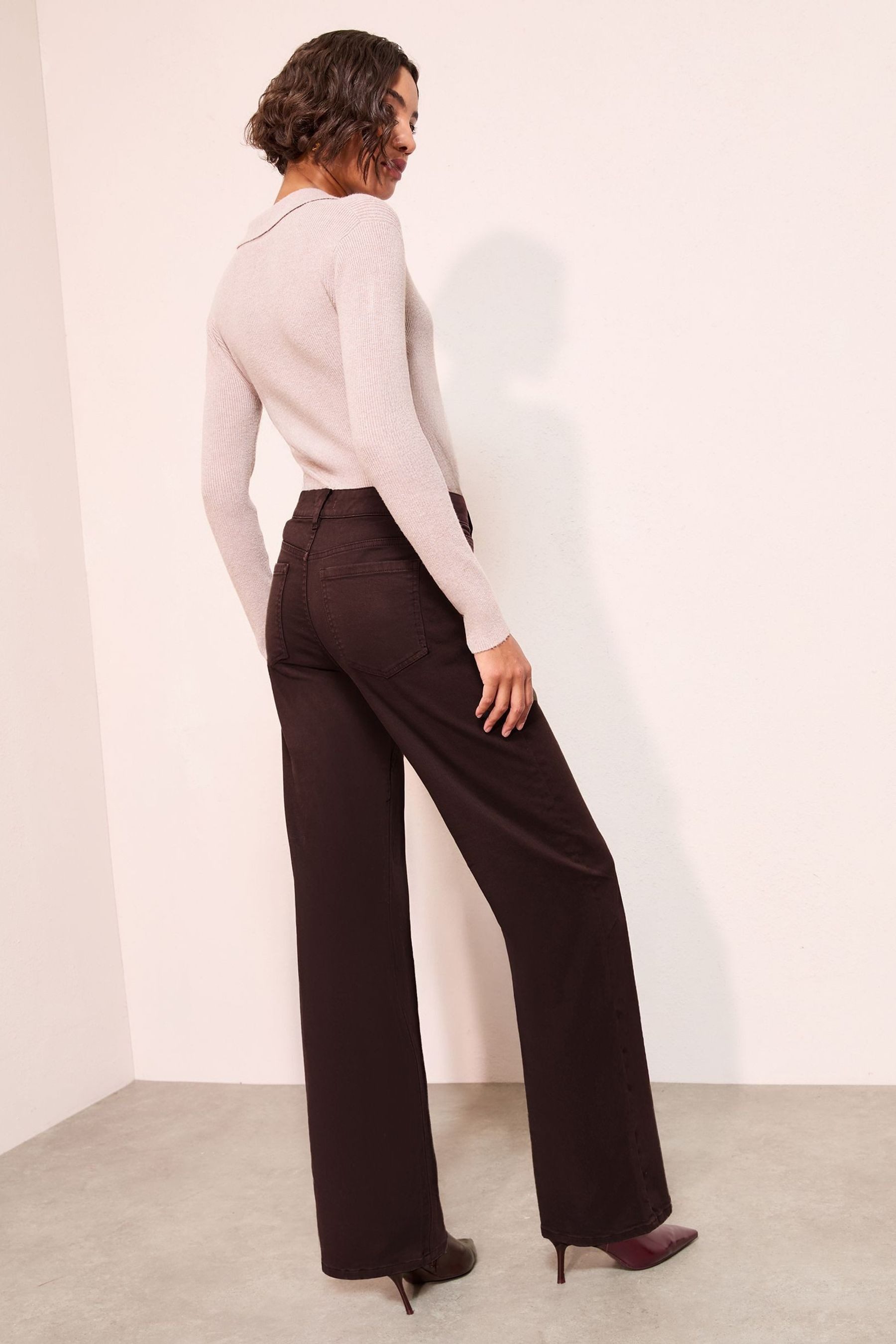 Friends Like These Weite Jeans Friends Like These Alltagsjeans mit weitem Bein (1-tlg)