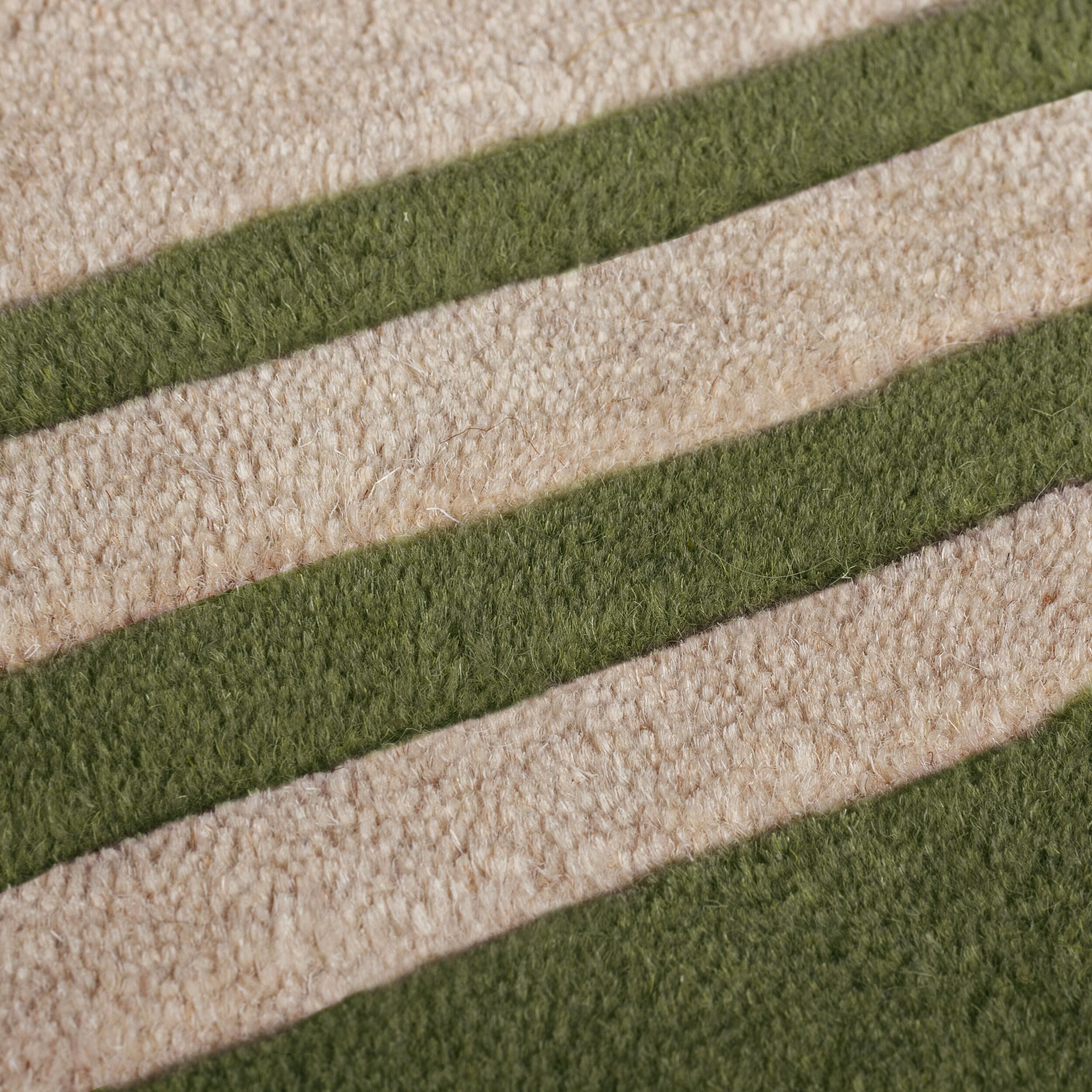 FLAIR RUGS Wollteppich Lois mit Jakobsmuschelbordüre, rechteckig, Höhe: 10 mm, mit Jakobsmuschelbordüre – Bild 5 von 5