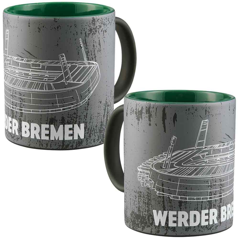 Werder Bremen Tasse SV Werder Bremen Tasse Stadion Softtouch