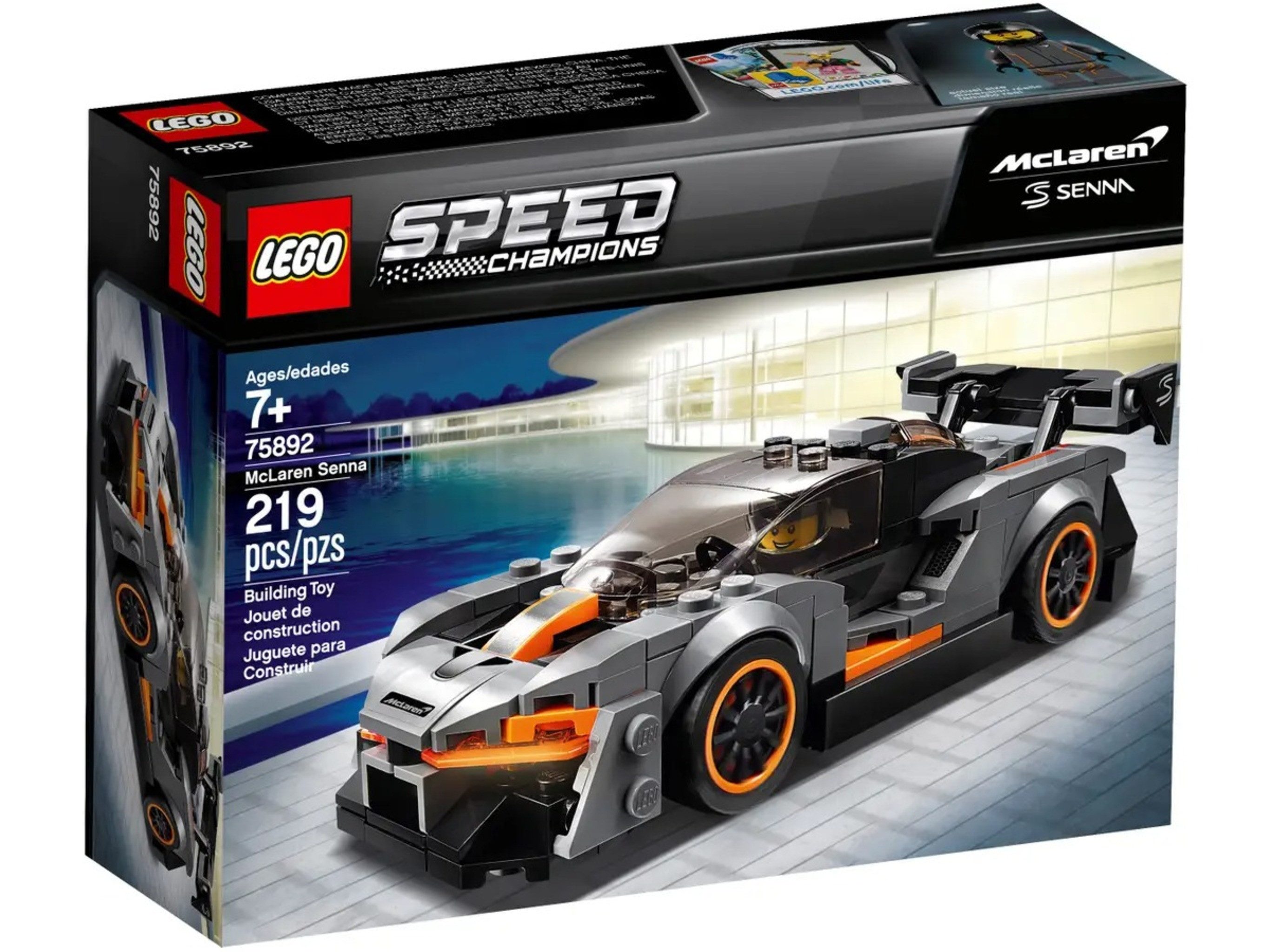 LEGO® LEGO Speed Champions 75892 McLaren Senna Konstruktions-Spielset