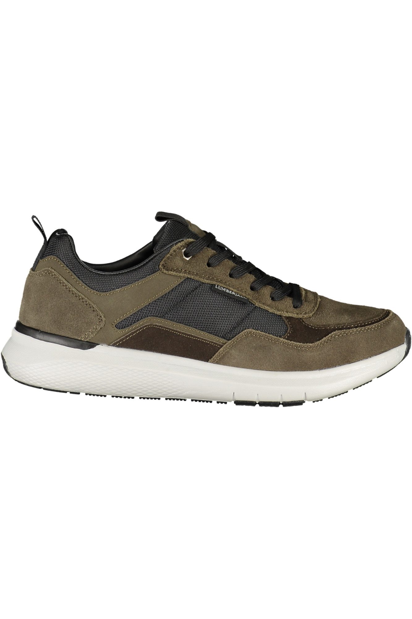 LUMBERJACK Sneaker Grüner Herrensneaker mit Kontrastdetails
