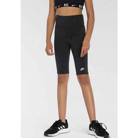 Nike Sportswear Shorts Big Kids' (Girls) High-Rise " Bike Shorts