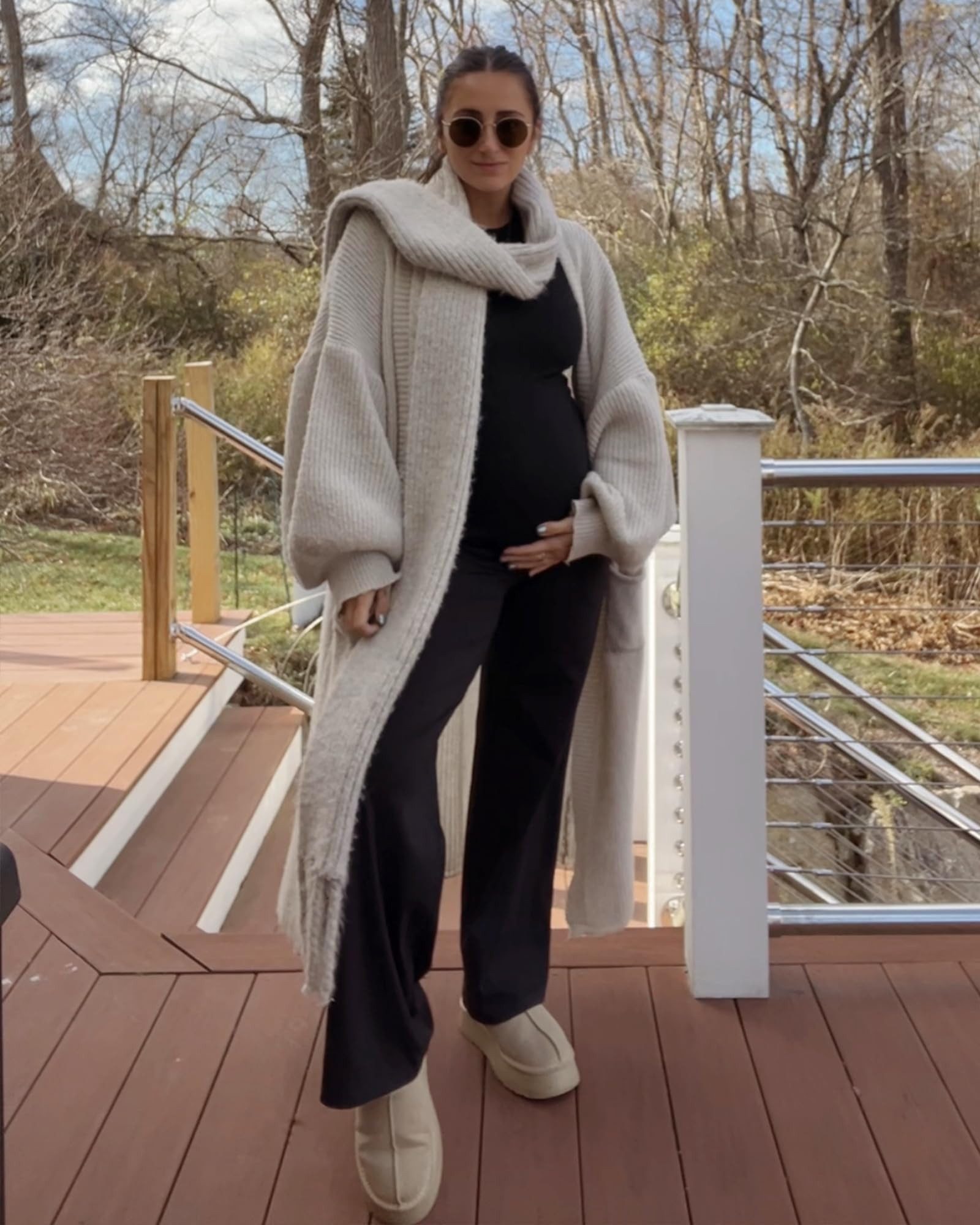 G4Free Umstandshose Damen Umstandshose Jogginghosen Slim Fit Yogahose Arbei günstig online kaufen