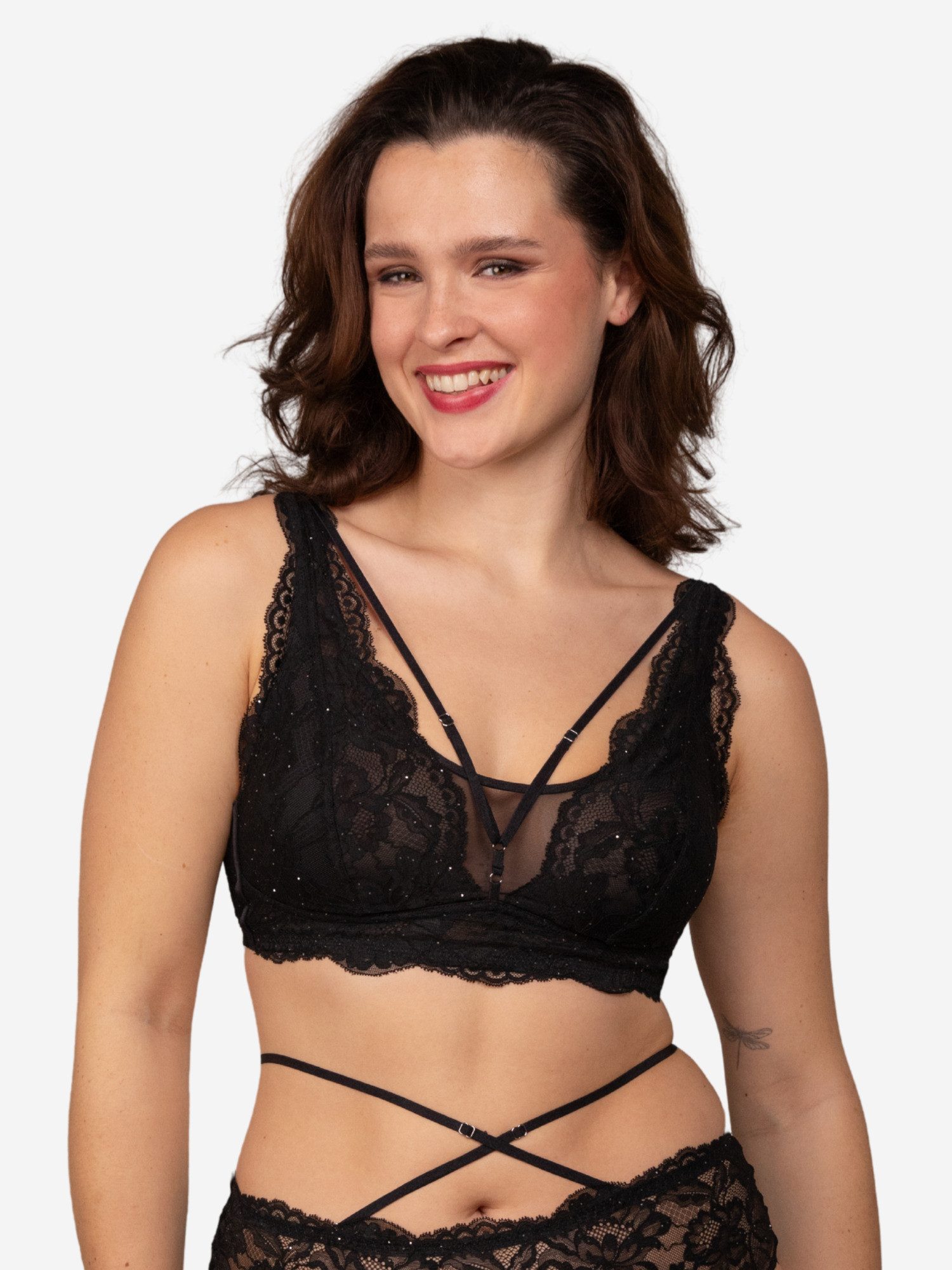 SugarShape Bralette ELVA GLAM Bralettes Unwattiert
