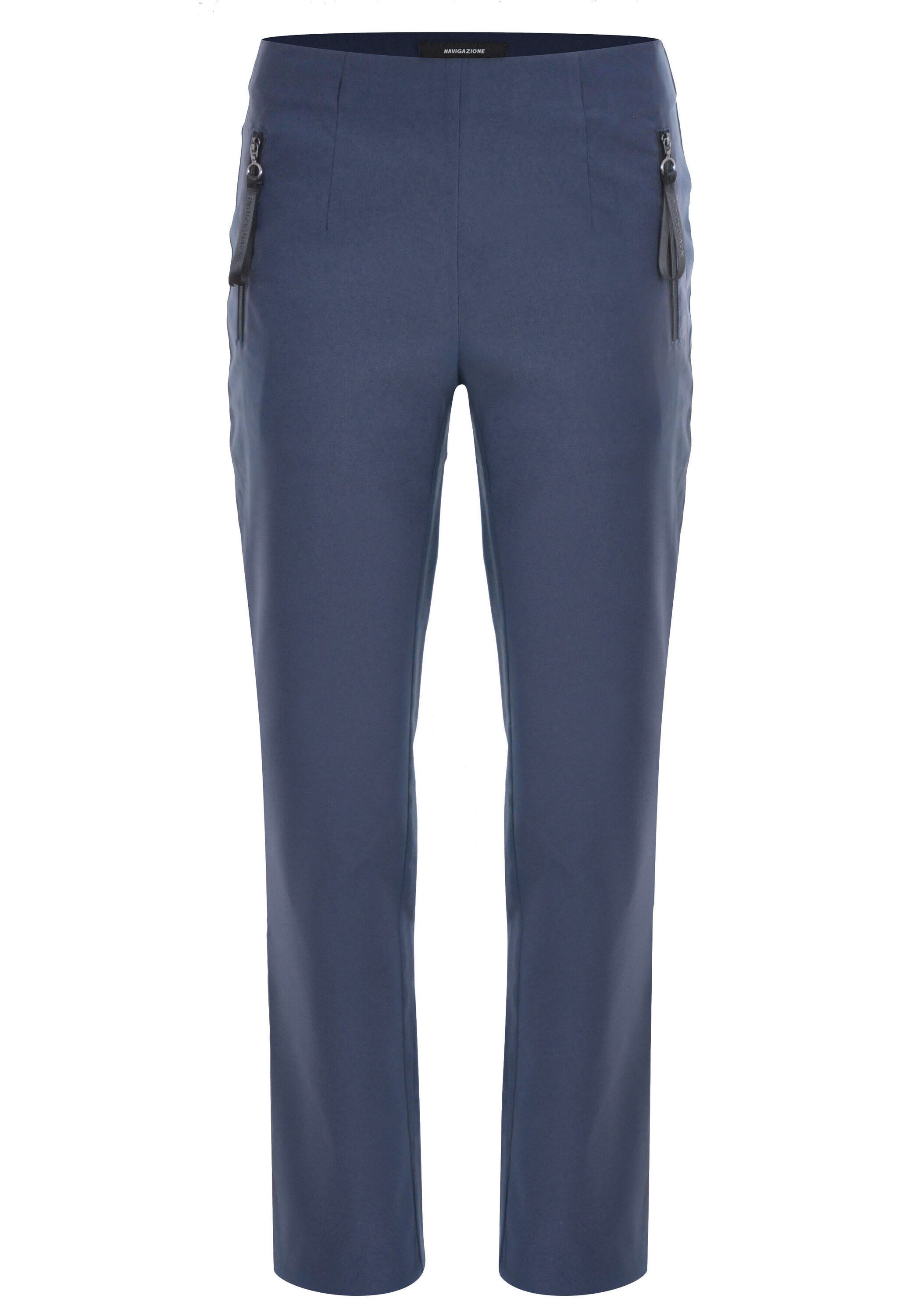 NAVIGAZIONE Stoffhose (1-tlg) aus Ultra-Stretch mit günstig online kaufen