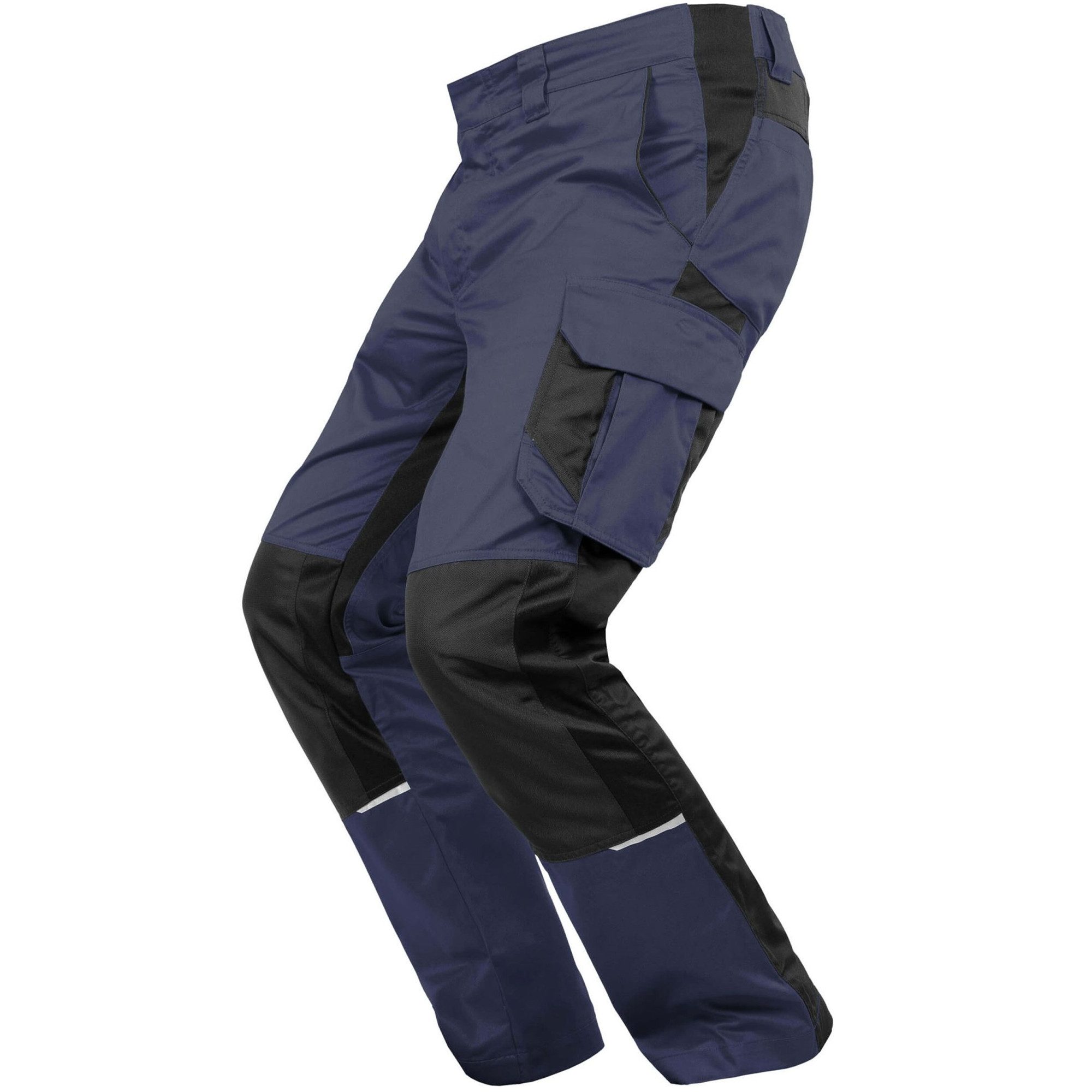Arbeitsbundhose Slim-Fit Herren-Arbeitshose, strapazierfähige Stretch-Hose-Herren