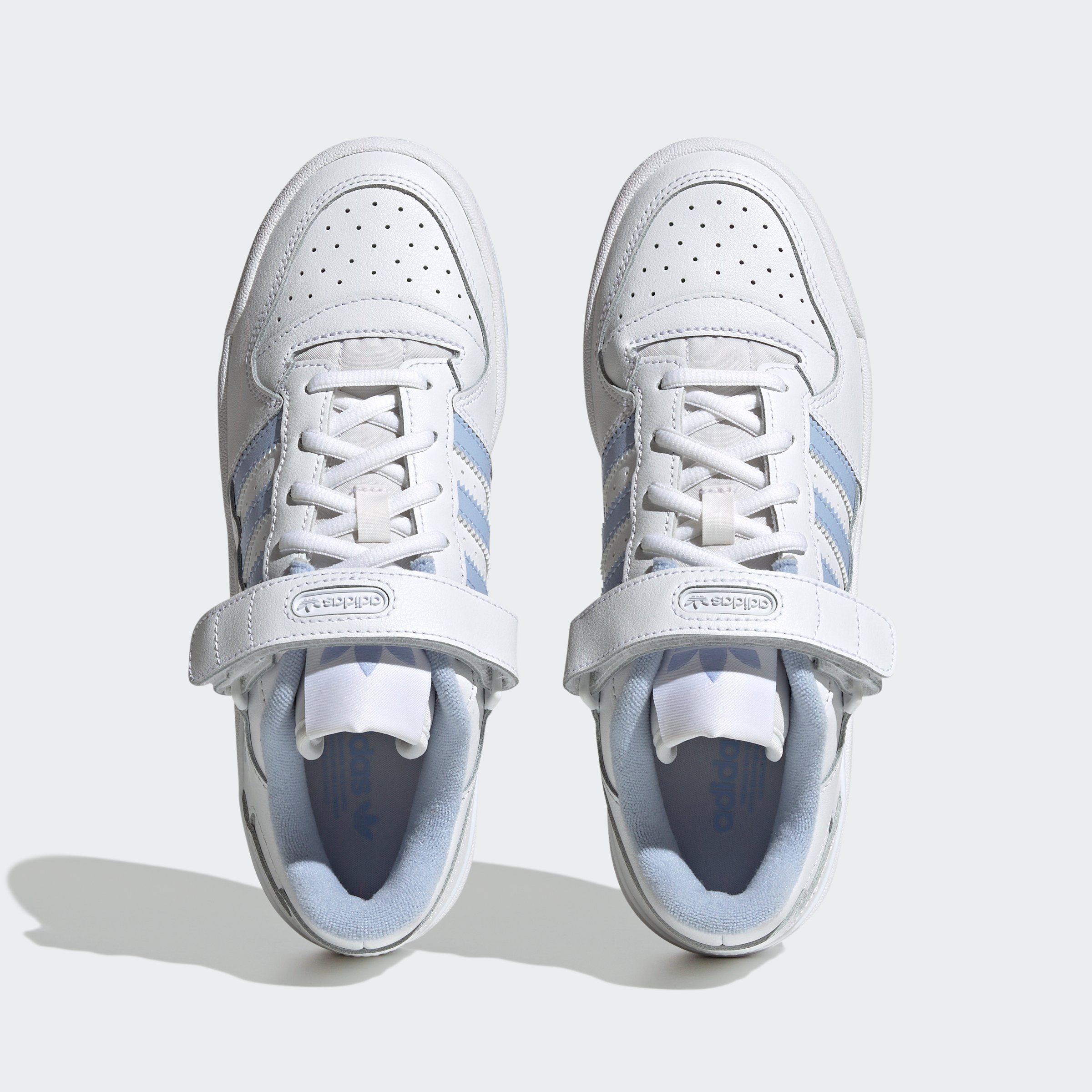 White Sneaker Cloud adidas FORUM LOW Cloud Dawn / Originals / Blue White