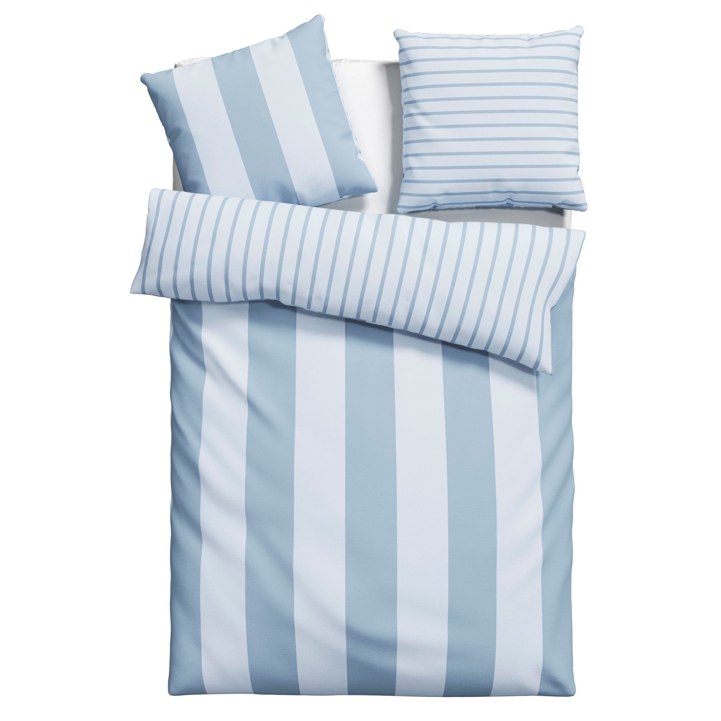 Home affaire Bettwäsche Sari, Flanell, 2 teilig, in verschiedenen Qualitäte günstig online kaufen