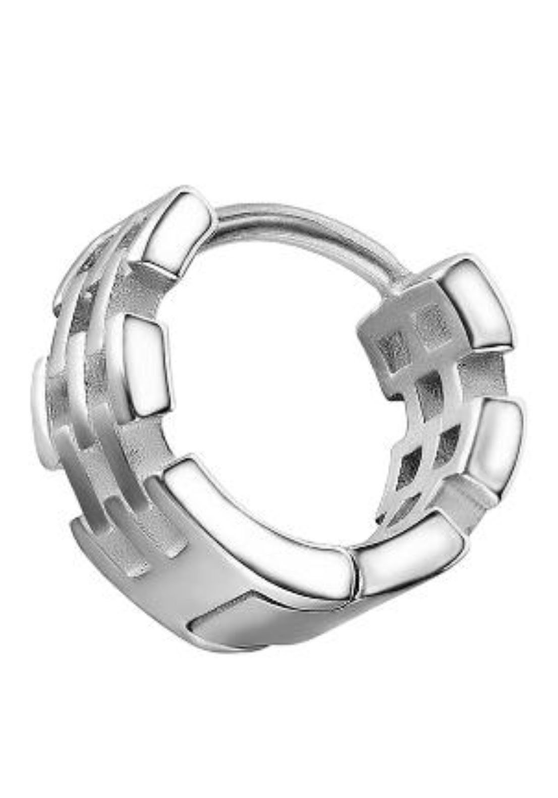 Firetti Single-Creole Schmuck Geschenk Ohrschmuck einzeln Chain Reaction