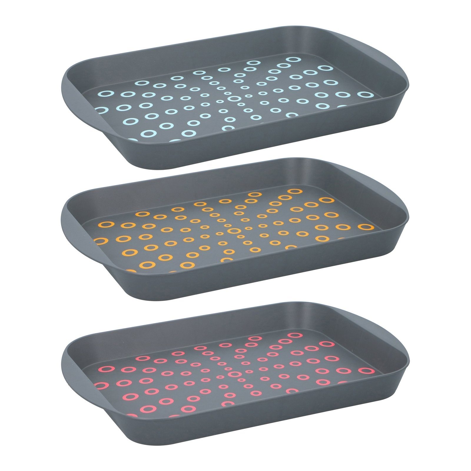 Holz Tablett Schwarz 32x20 Cm - Servierbrett Für Küche & Bar