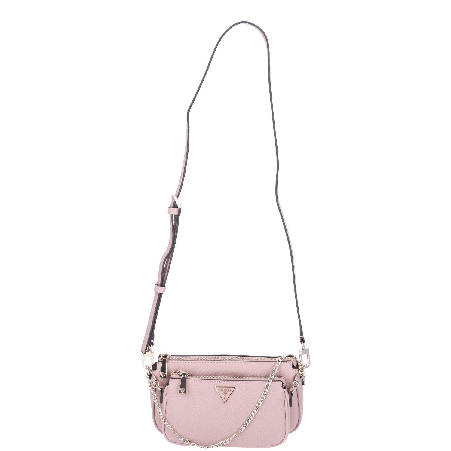 Guess Umhängetasche GUESS Damen Schultertasche Alexie rose (1, 1-tlg., 1)