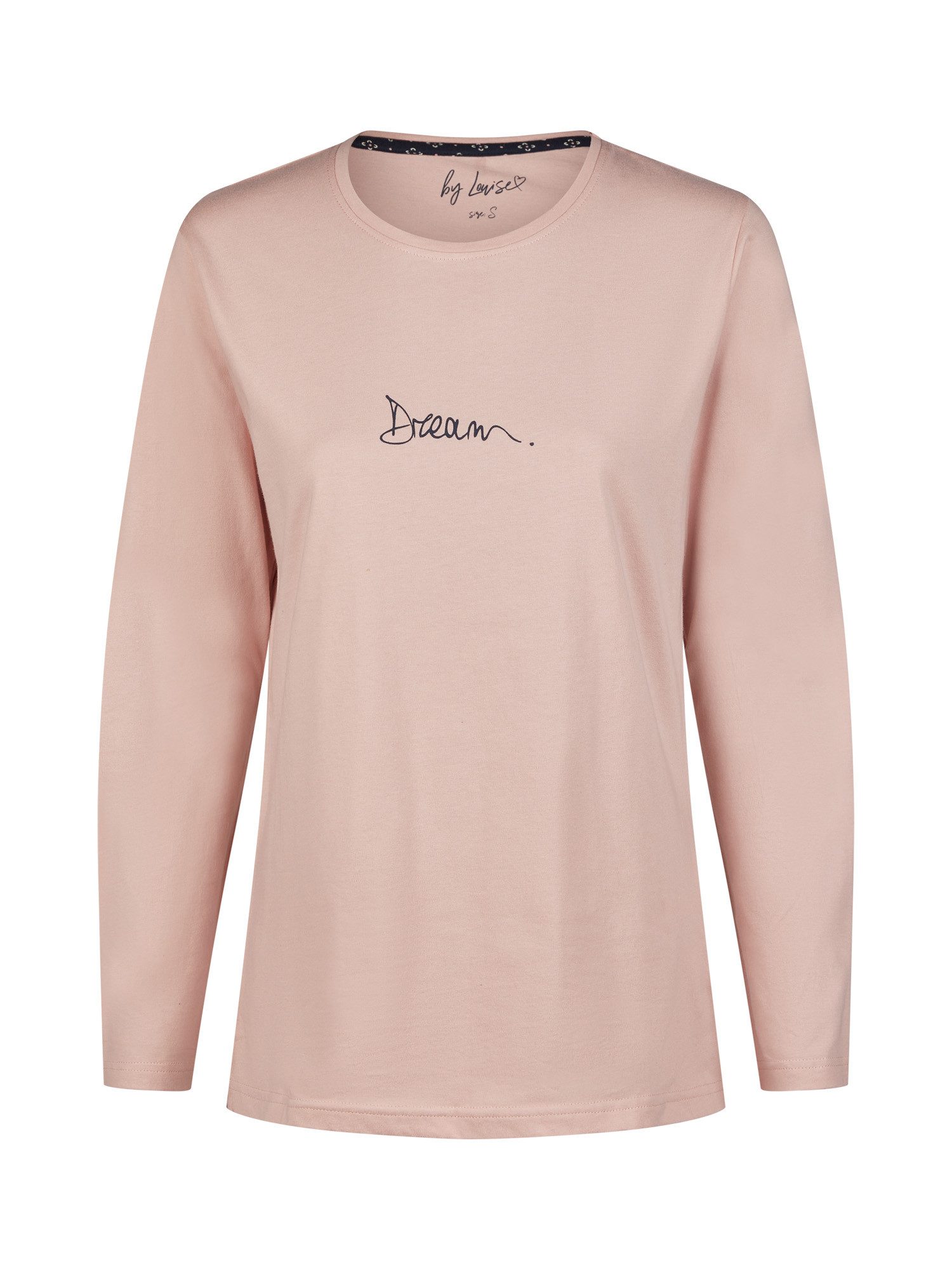 Pink Panther Nachthemd Für Damen – Langärmliges Schlafshirt Aus 100% Baumwolle, Oeko-Tex Zertifiziert