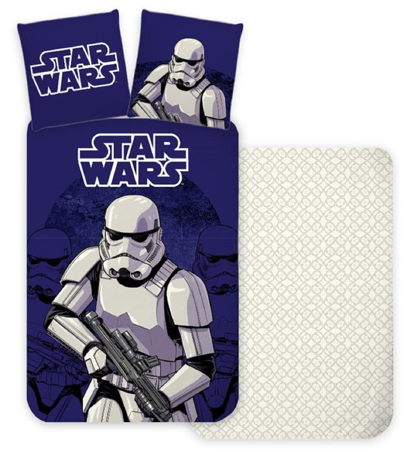 KK Shopping Kinderbettwäsche Stormtrooper Star Wars Bettwäsche 135 x 200 cm günstig online kaufen