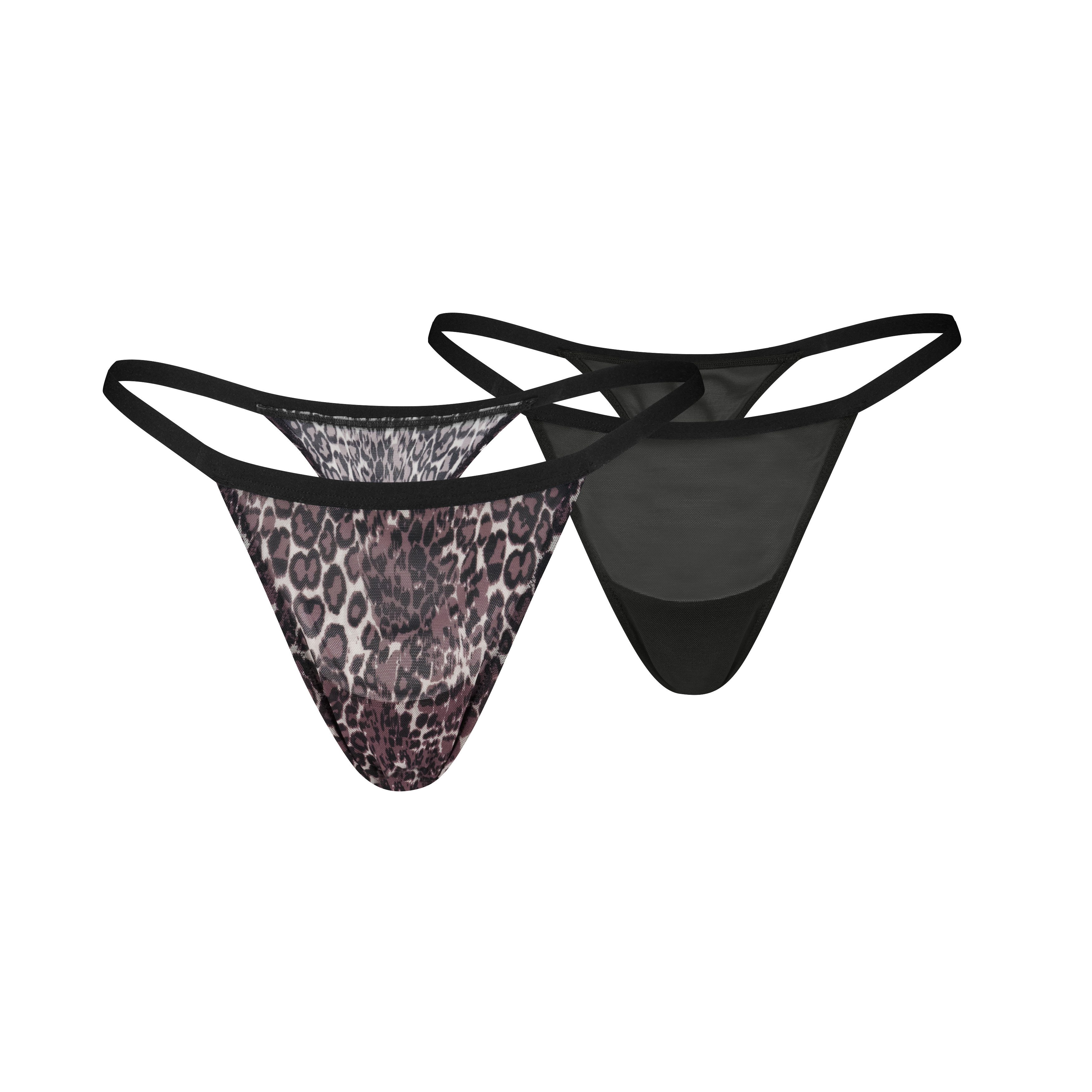 PUMA String PUMA WOMEN ANIMAL MESH TANGA STRINGS (2er Pack)