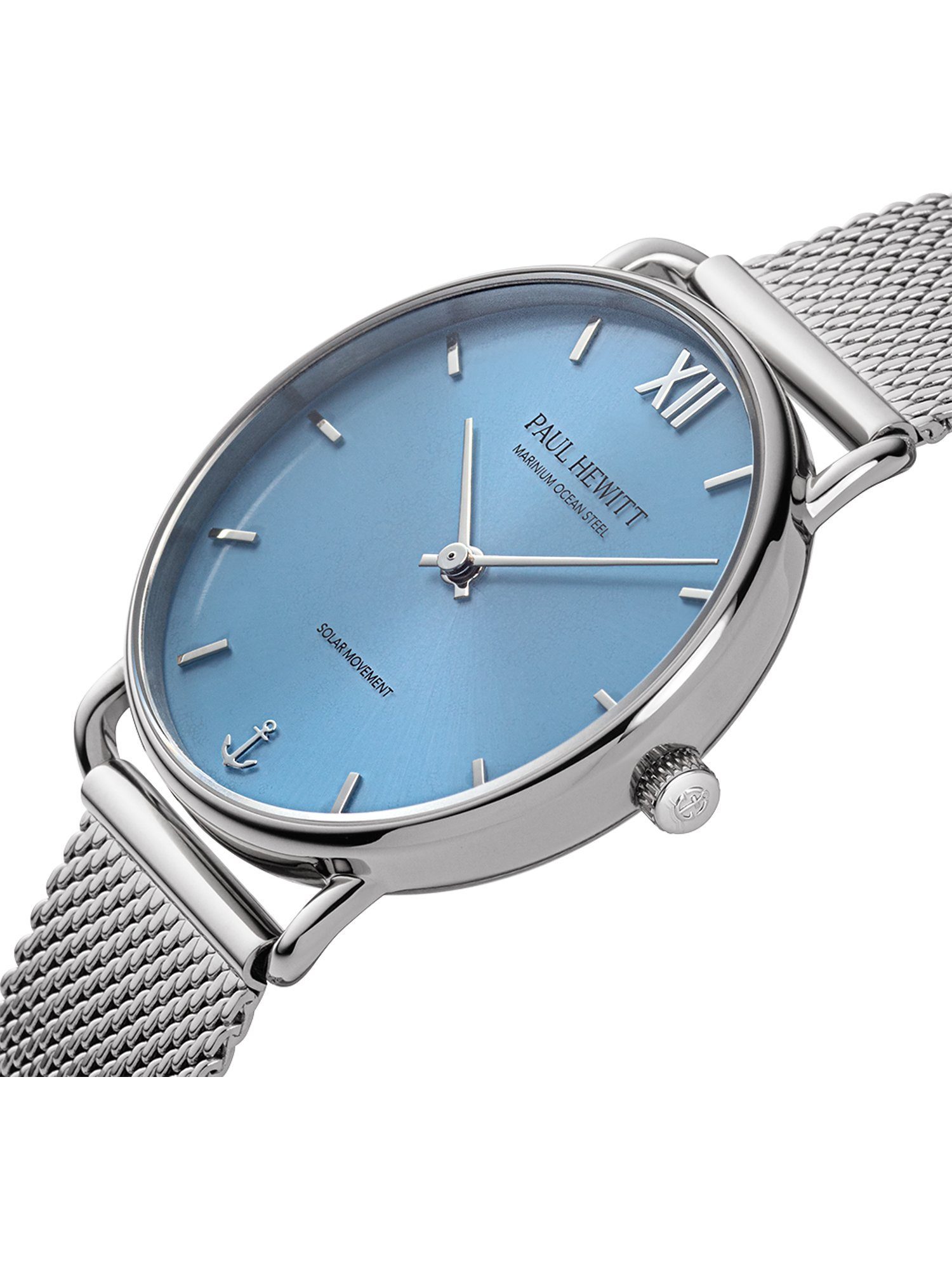 PAUL HEWITT Quarzuhr Paul Hewitt Damen-Uhren Analog Solar, Klassikuhr