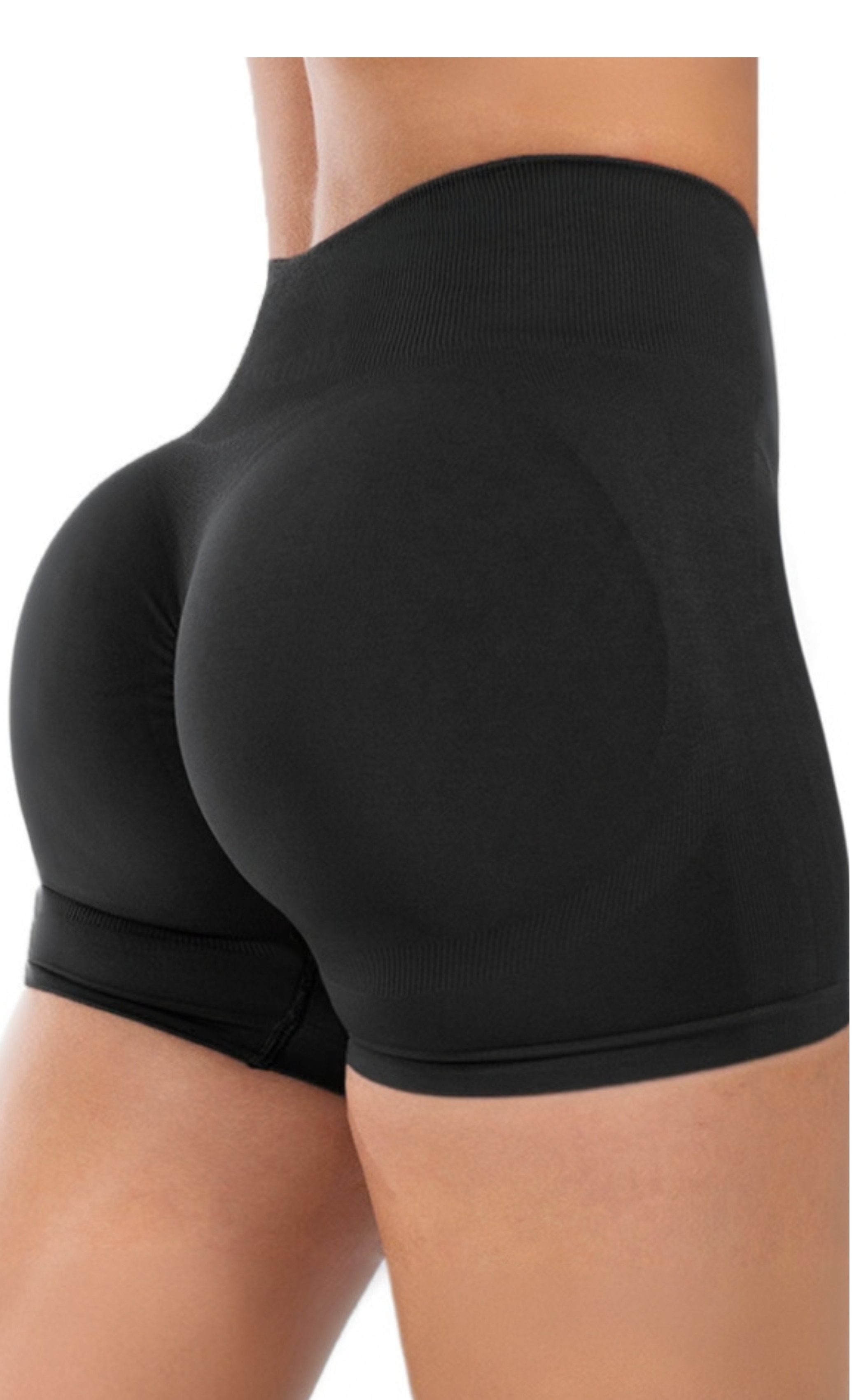 Smilodox Shorts Priska Gymshorts Damen, Shaped Fit, Seamless Radlerhose, Squatproof Scrunch, schweißabweisend, Funktionsmaterial, feminin, Komfort