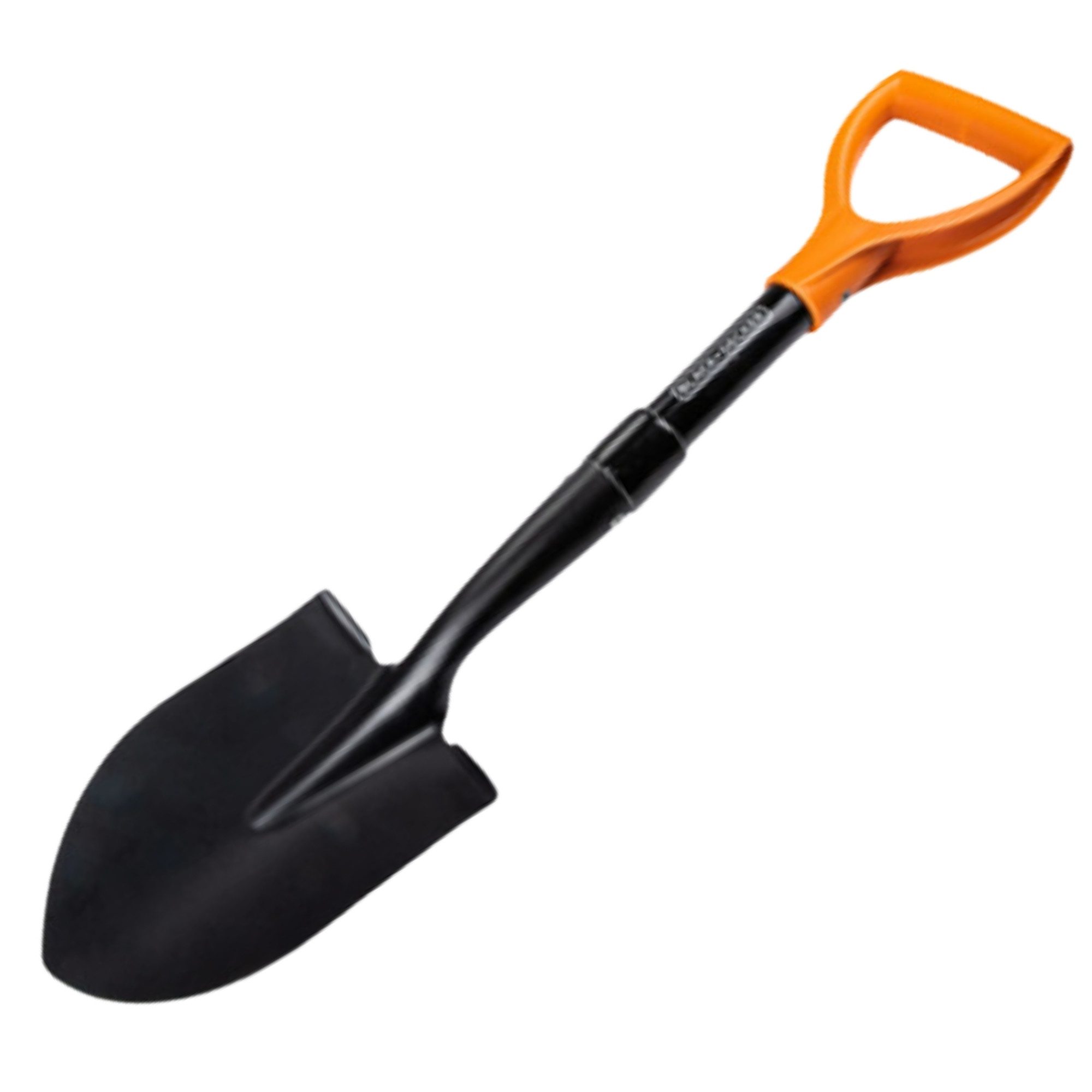 Black + Decker Schaufel BLACK+DECKER Schaufel 67cm klein Rostfrei Spaten Mini Fiberglas, Karbonstahl Fiberglas garten