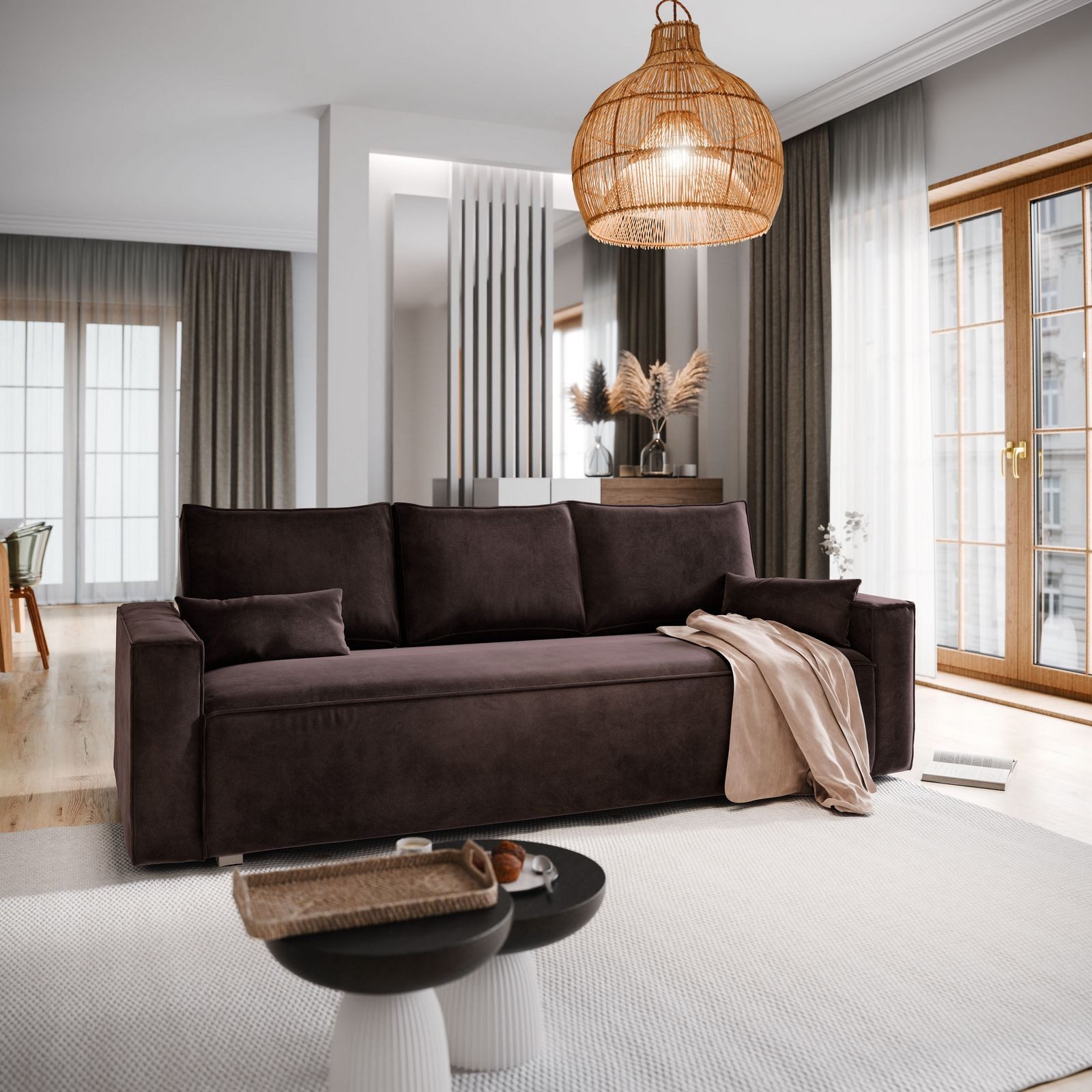 Masseno Sofa ALATRI mit Schlaffunktion, Schlafsofa, günstig online kaufen
